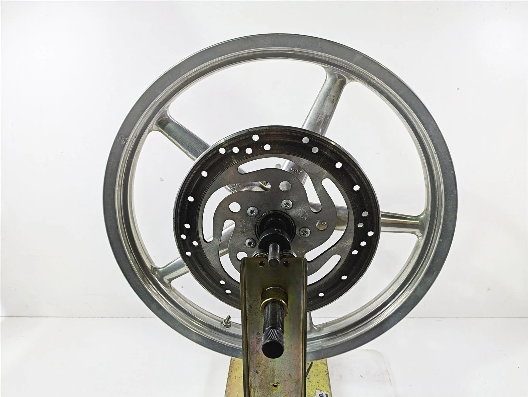 2008 Harley FXCWC Softail Rocker Straight 19x2.15 Front Wheel Rim 41877-08 - Image 4