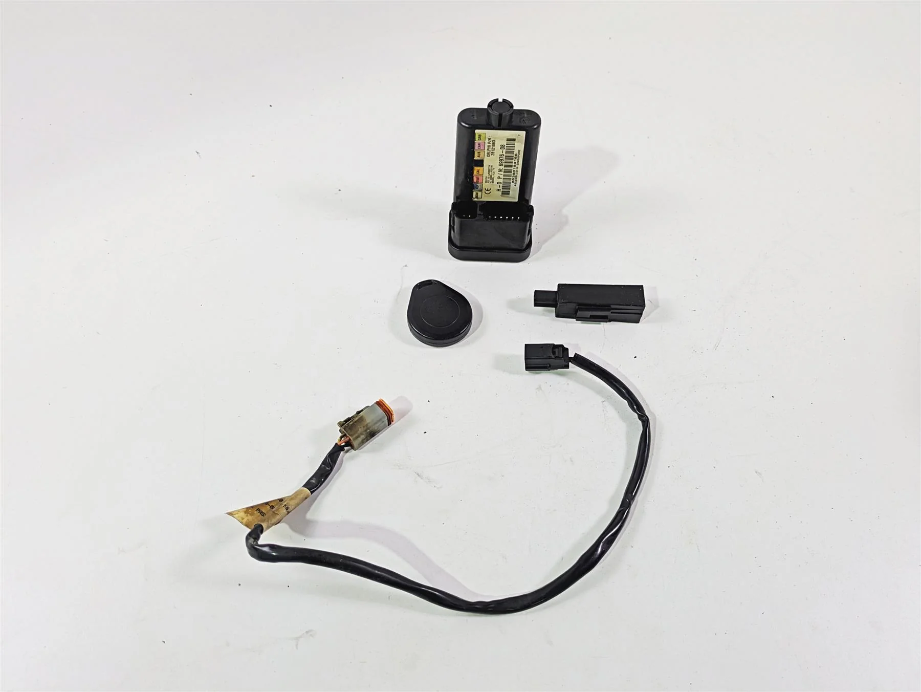 2008 Harley FXCWC Softail Rocker Tssm Security Module Fob Antenna Set 69976-08 - Image 10