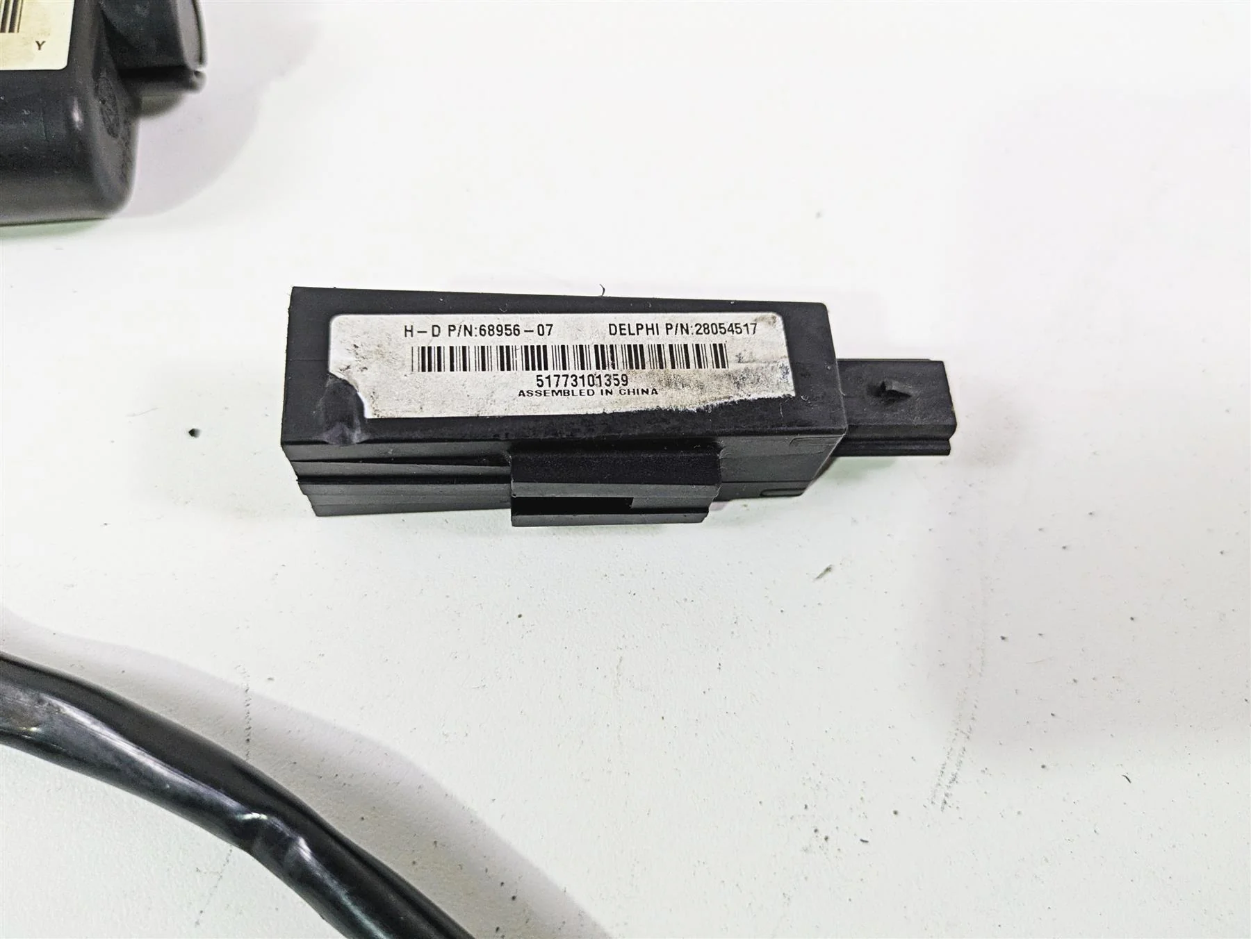 2008 Harley FXCWC Softail Rocker Tssm Security Module Fob Antenna Set 69976-08 - Image 6