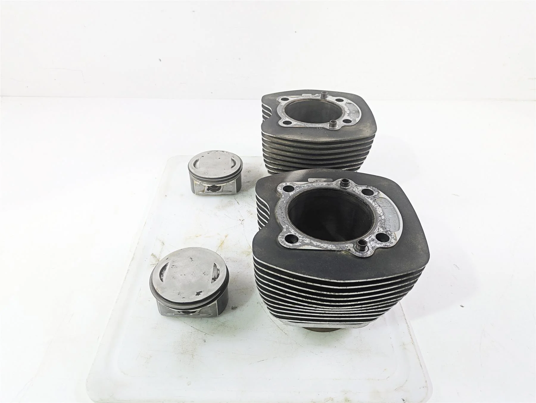 2008 Harley FXDL Dyna Low Rider 105TH Cylinder Jug Pison Set 96ci 17458-07 - Image 5