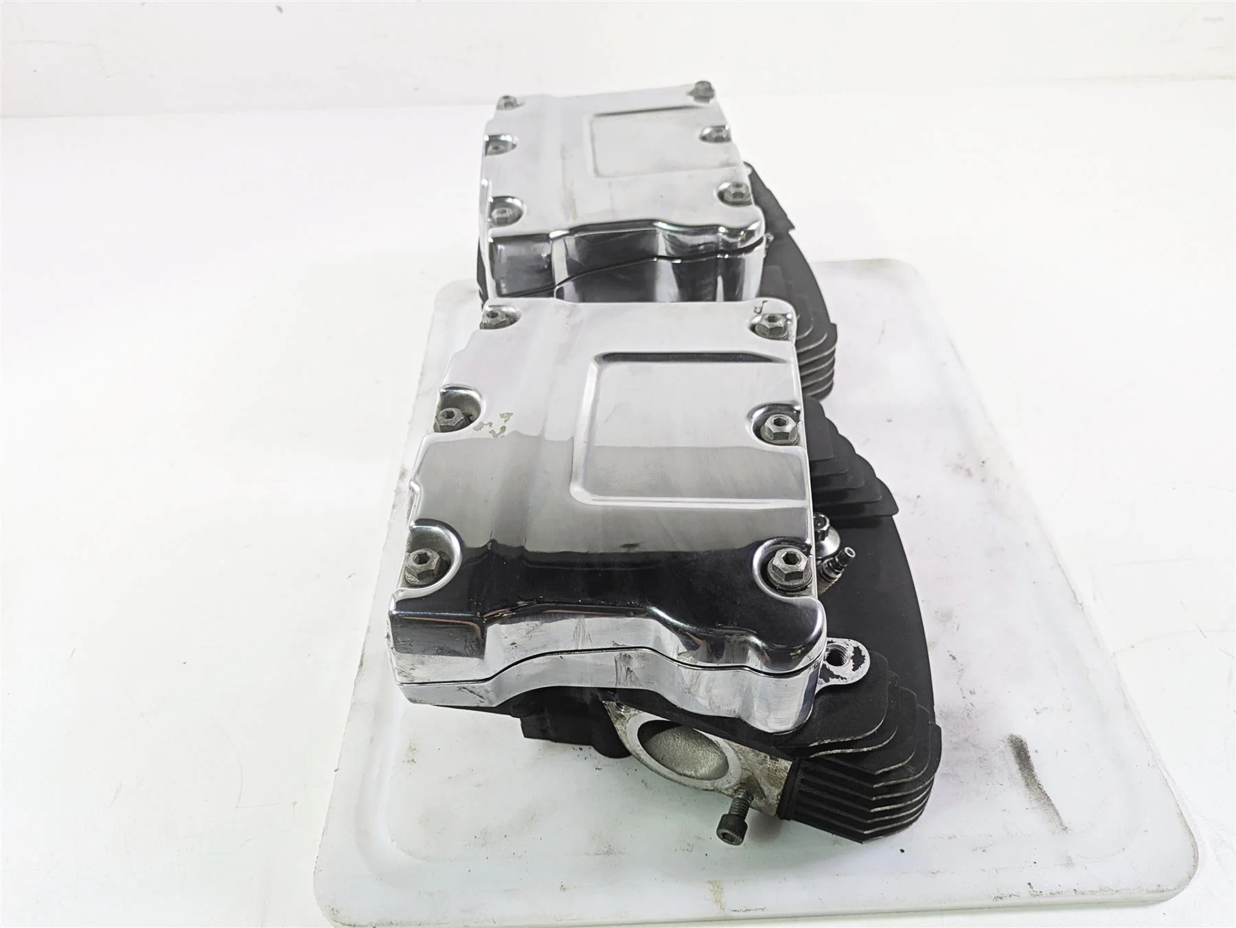 2008 Harley FXDL Dyna Low Rider 105TH Cylinderhead Cylinder Head Set 17178-06A - Image 4