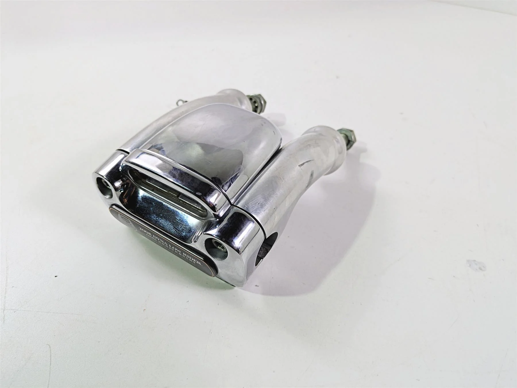 2008 Harley FXDL Dyna Low Rider 105TH Handlebar Holder Riser Set 105th 59785-06