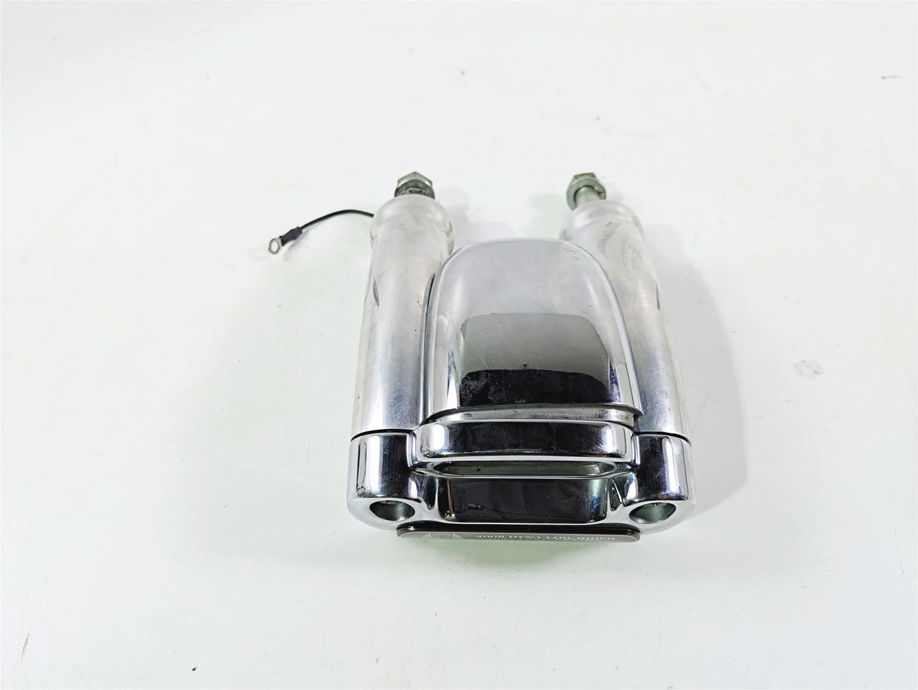 2008 Harley FXDL Dyna Low Rider 105TH Handlebar Holder Riser Set 105th 59785-06 - Image 6