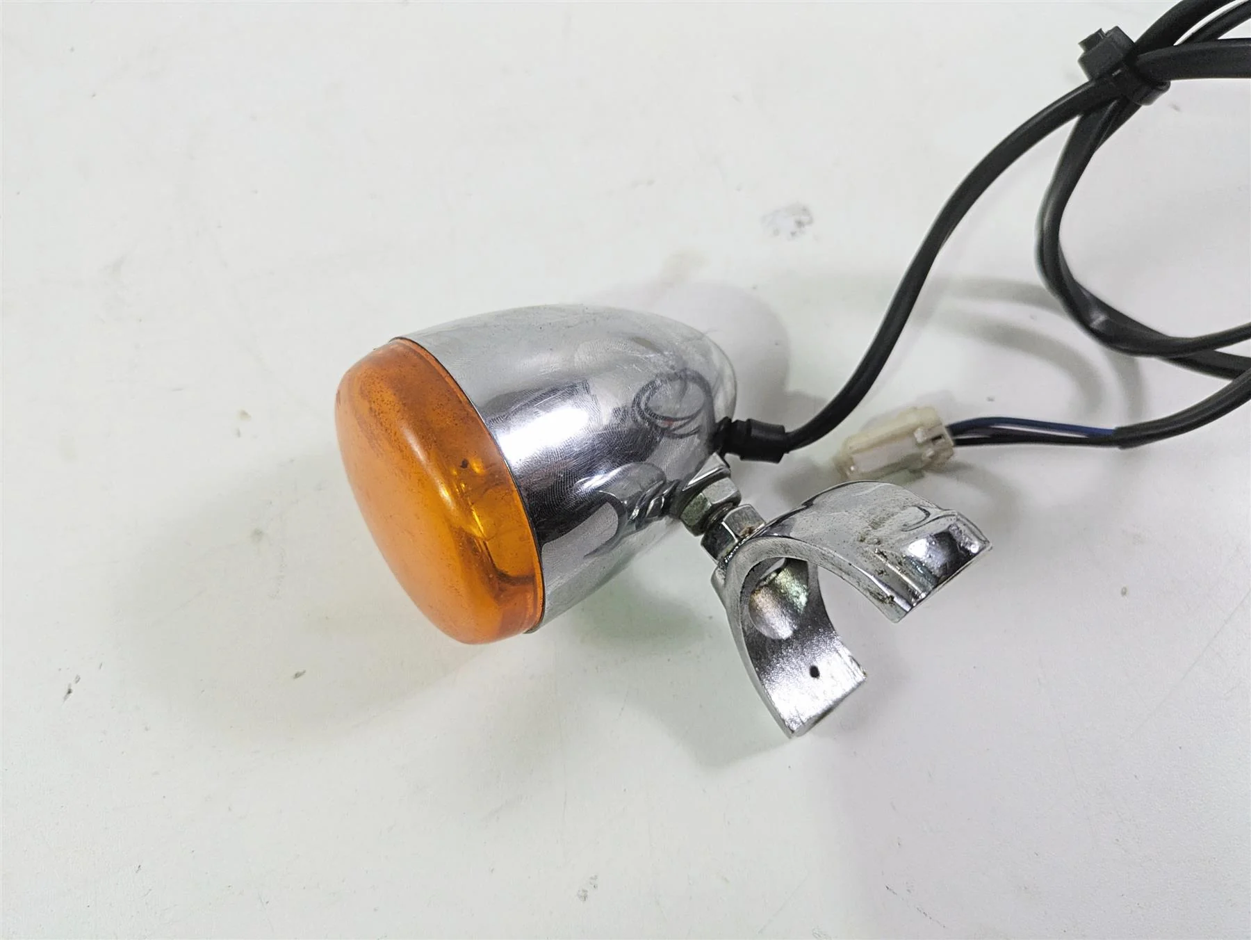 2008 Harley FXDL Dyna Low Rider 105TH Left Front Blinker Turn Signal  68972-00 - Image 5