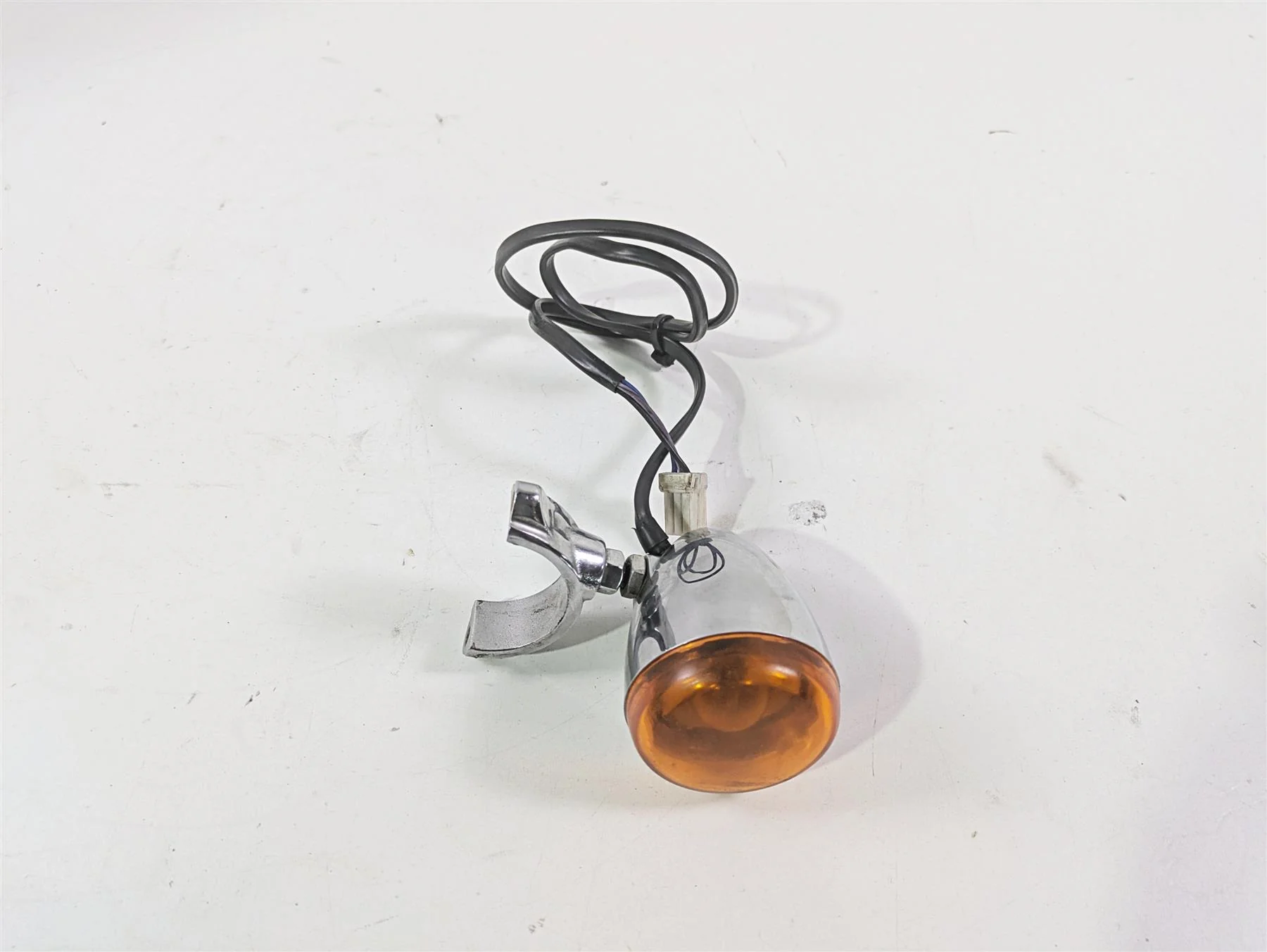2008 Harley FXDL Dyna Low Rider 105TH Left Front Blinker Turn Signal  68972-00 - Image 9