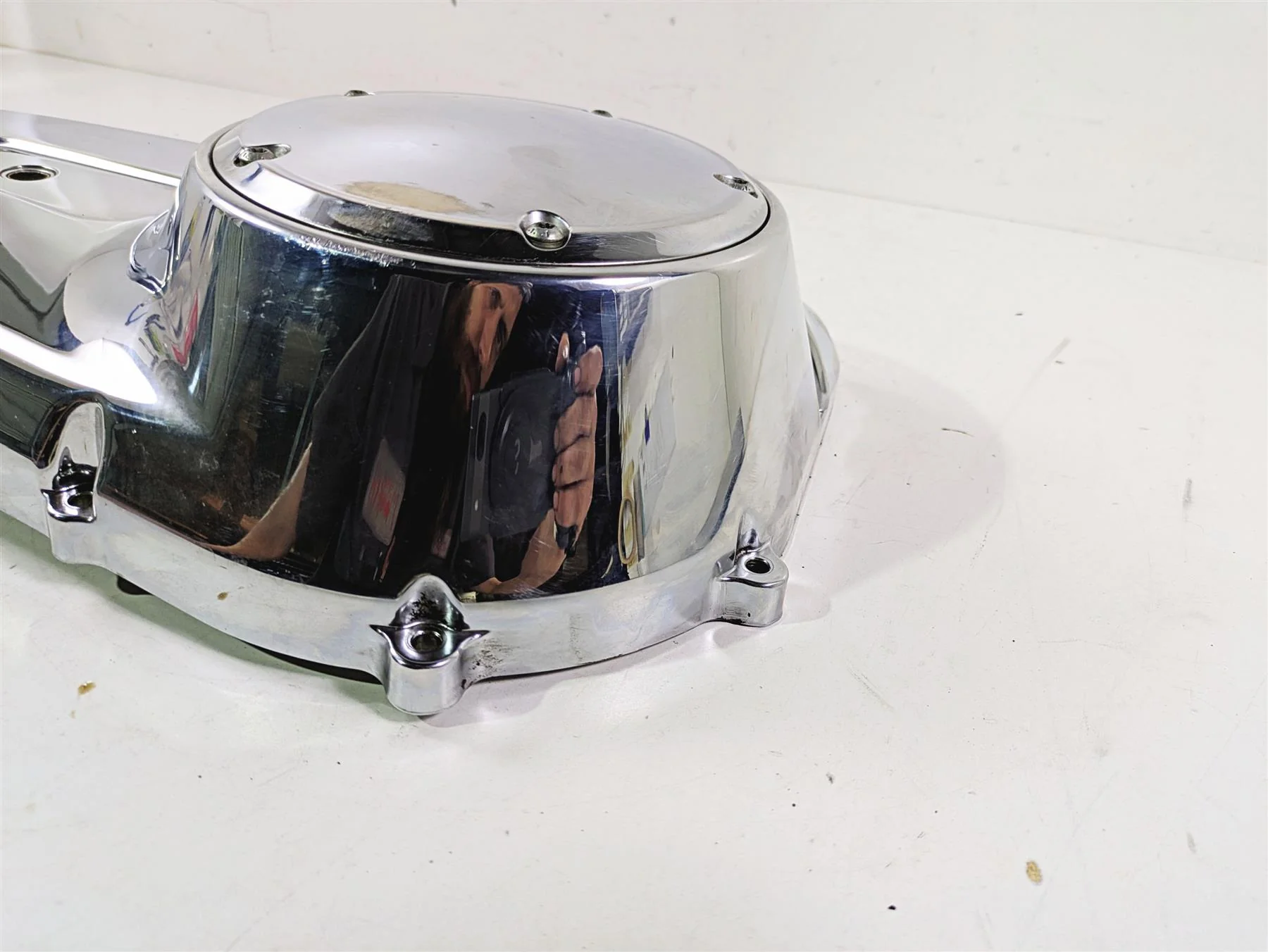 2008 Harley FXDL Dyna Low Rider 105TH Outer Primary Drive Cover Mid 60764-06A - Image 9
