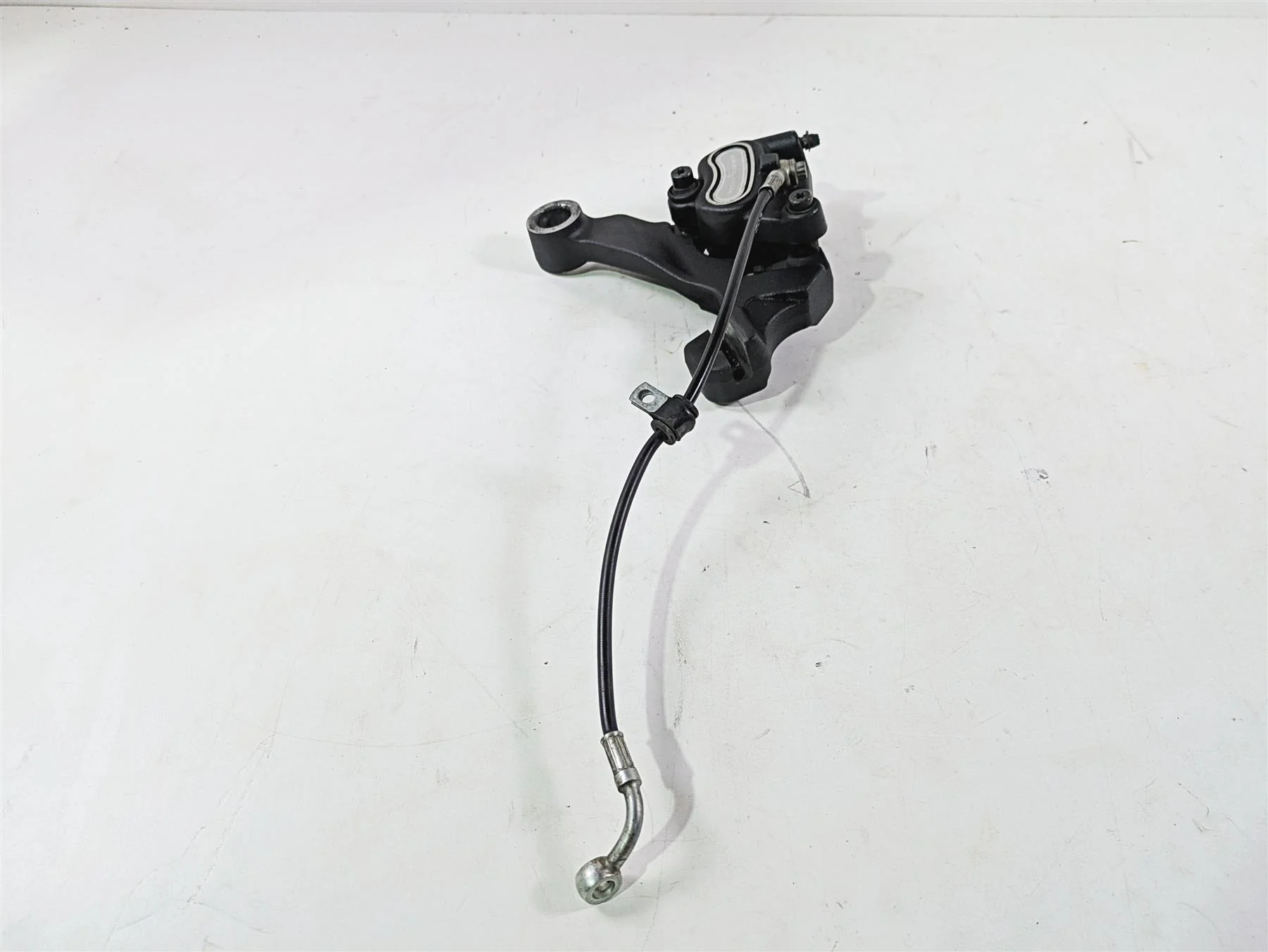 2008 Harley FXDL Dyna Low Rider 105TH Rear Brake Caliper & Bracket 40908-08 - Image 2