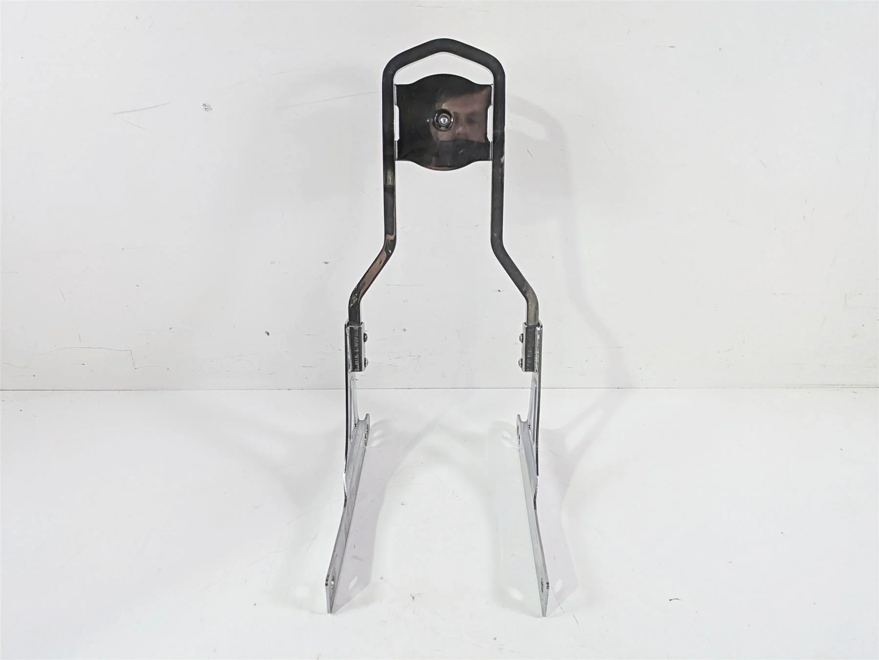 2008 Harley FXDL Dyna Low Rider 105TH Rear Chrome Back Rest Sissy Bar Mount - Image 11