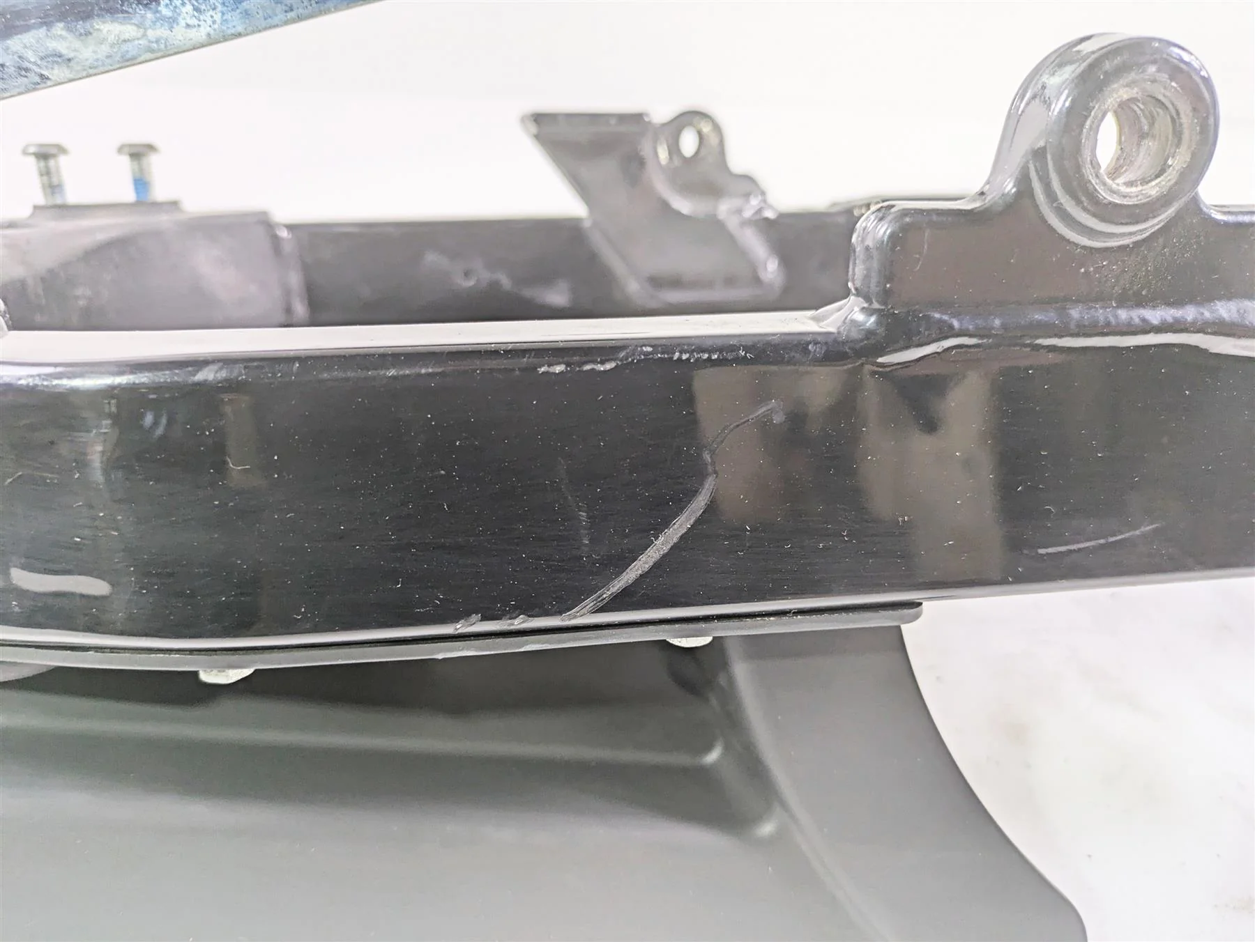 2008 Harley FXDL Dyna Low Rider 105TH Rear Swingarm & Belt Guards 47820-06 - Image 6