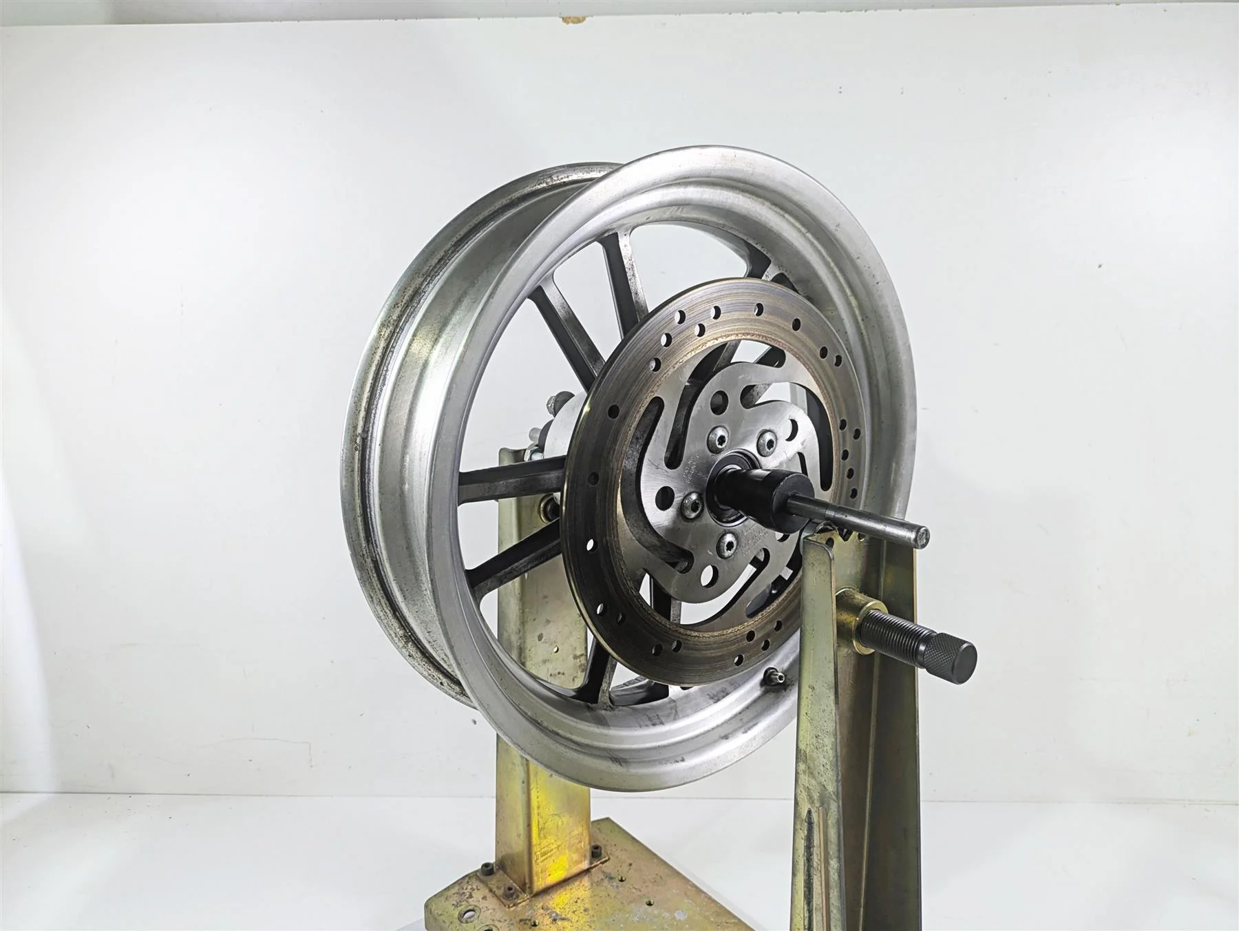 2008 Harley FXDL Dyna Low Rider 105TH Straight Rear Wheel Rim 17x4.5 41018-08 - Image 10
