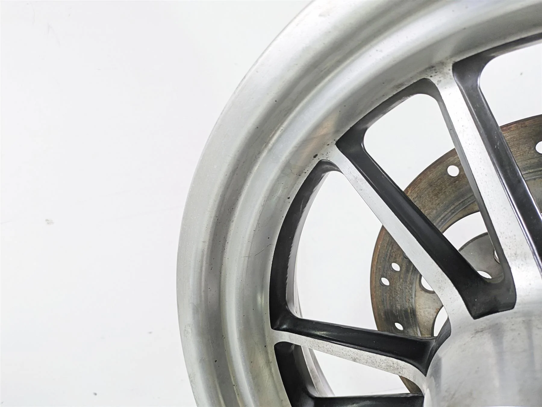 2008 Harley FXDL Dyna Low Rider 105TH Straight Rear Wheel Rim 17x4.5 41018-08 - Image 9