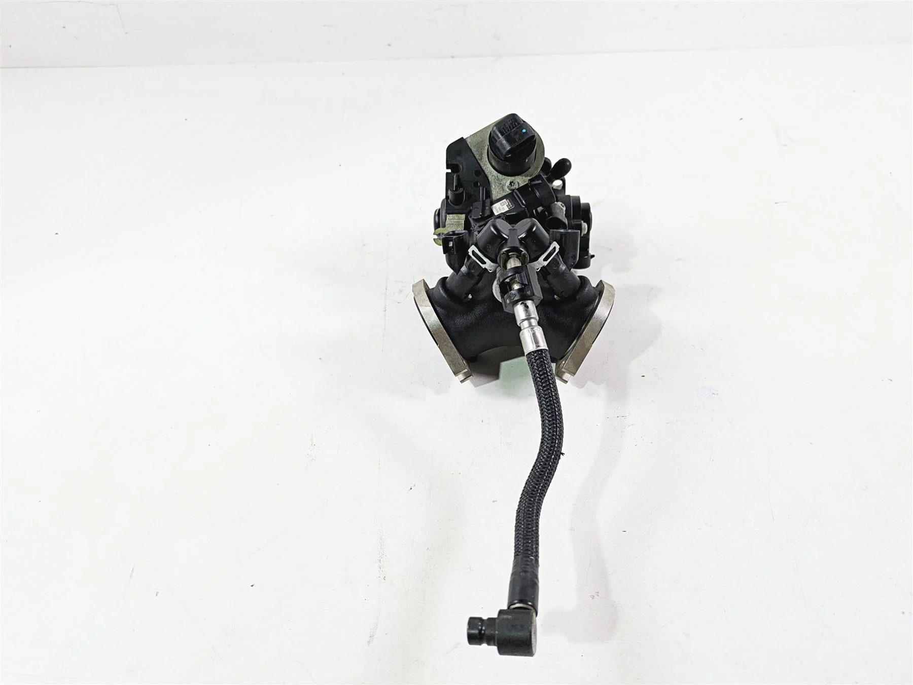2008 Harley FXDL Dyna Low Rider 105TH Throttle Body Fuel Injectors 27708-06B - Image 3