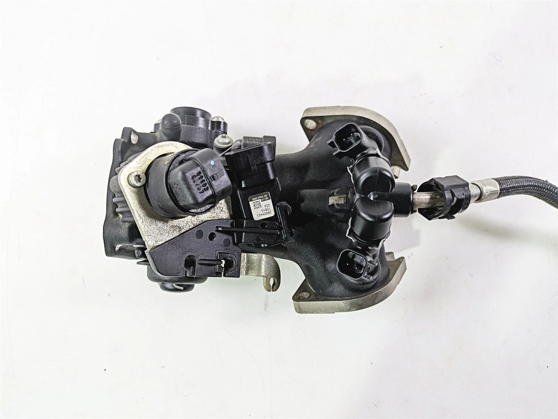 2008 Harley FXDL Dyna Low Rider 105TH Throttle Body Fuel Injectors 27708-06B - Image 4