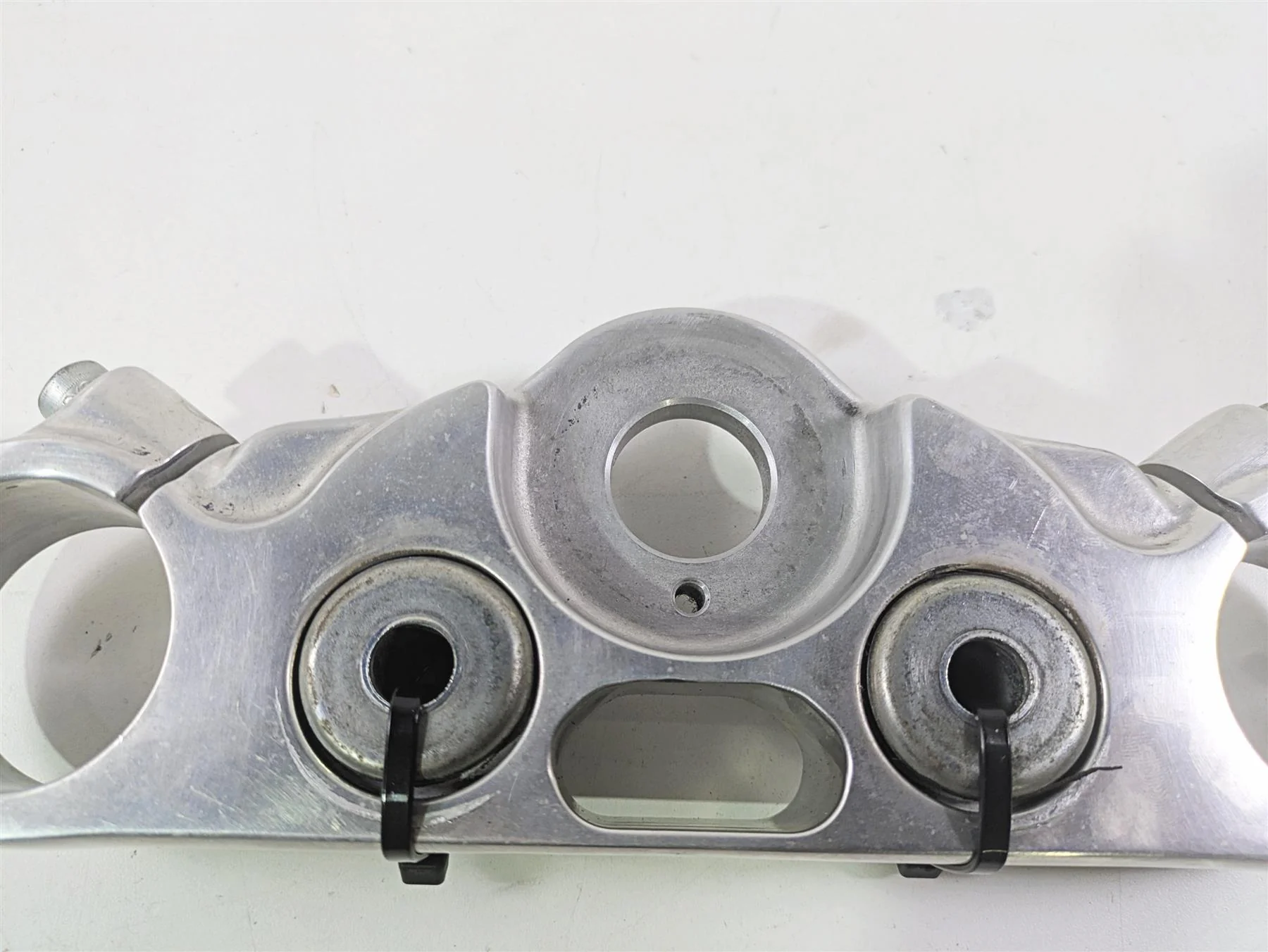 2008 Harley FXDL Dyna Low Rider 105TH Upper Triple Tree Steering Clamp 46278-08 - Image 8