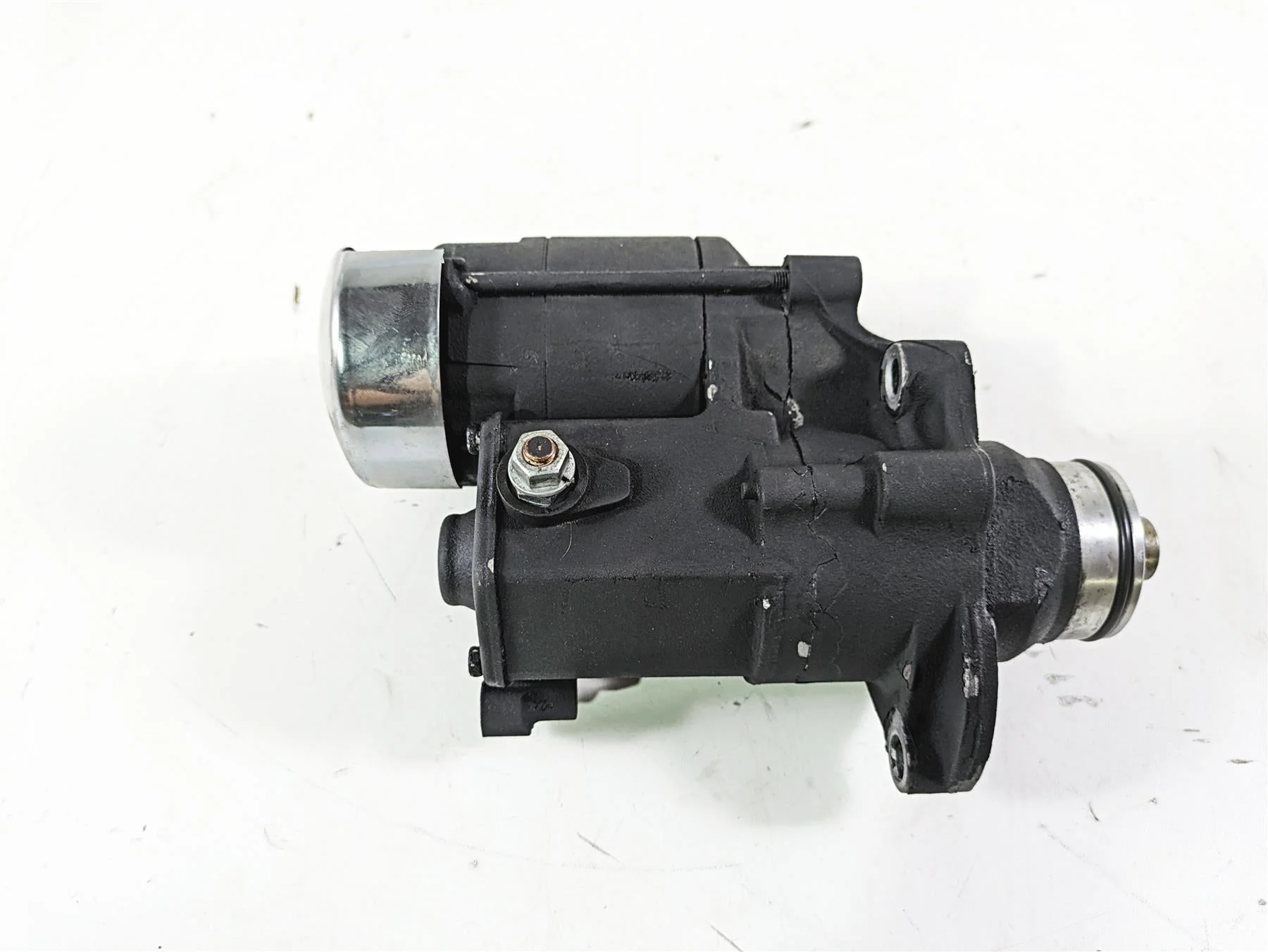 2008 Harley Touring FLHTCU E-Glide 105TH Engine Starter Motor 96 103 31618-06A - Image 3