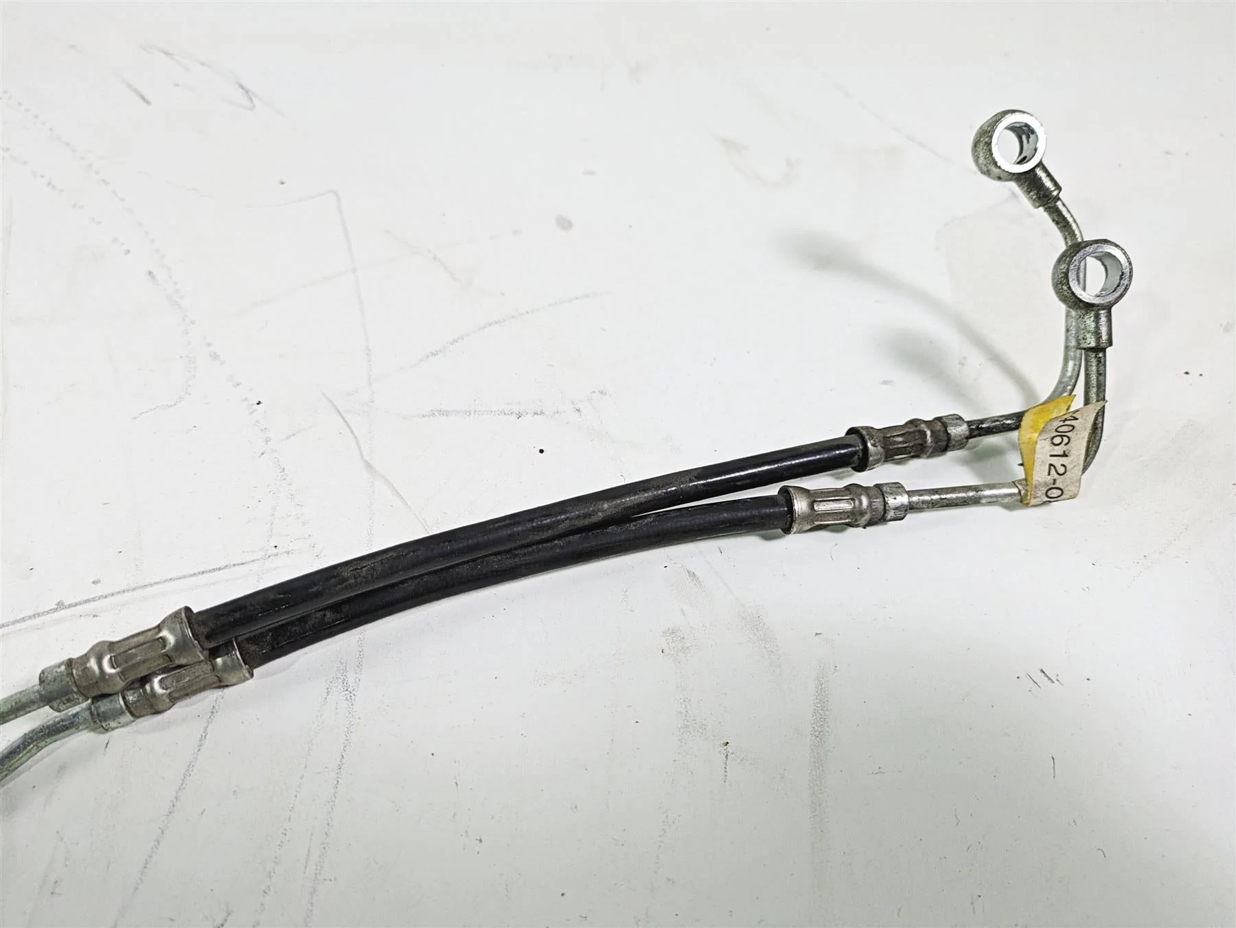 2008 Harley Touring FLHTCU E-Glide 105TH Front Abs Brake Lines 41679-08 40612-08 - Image 12