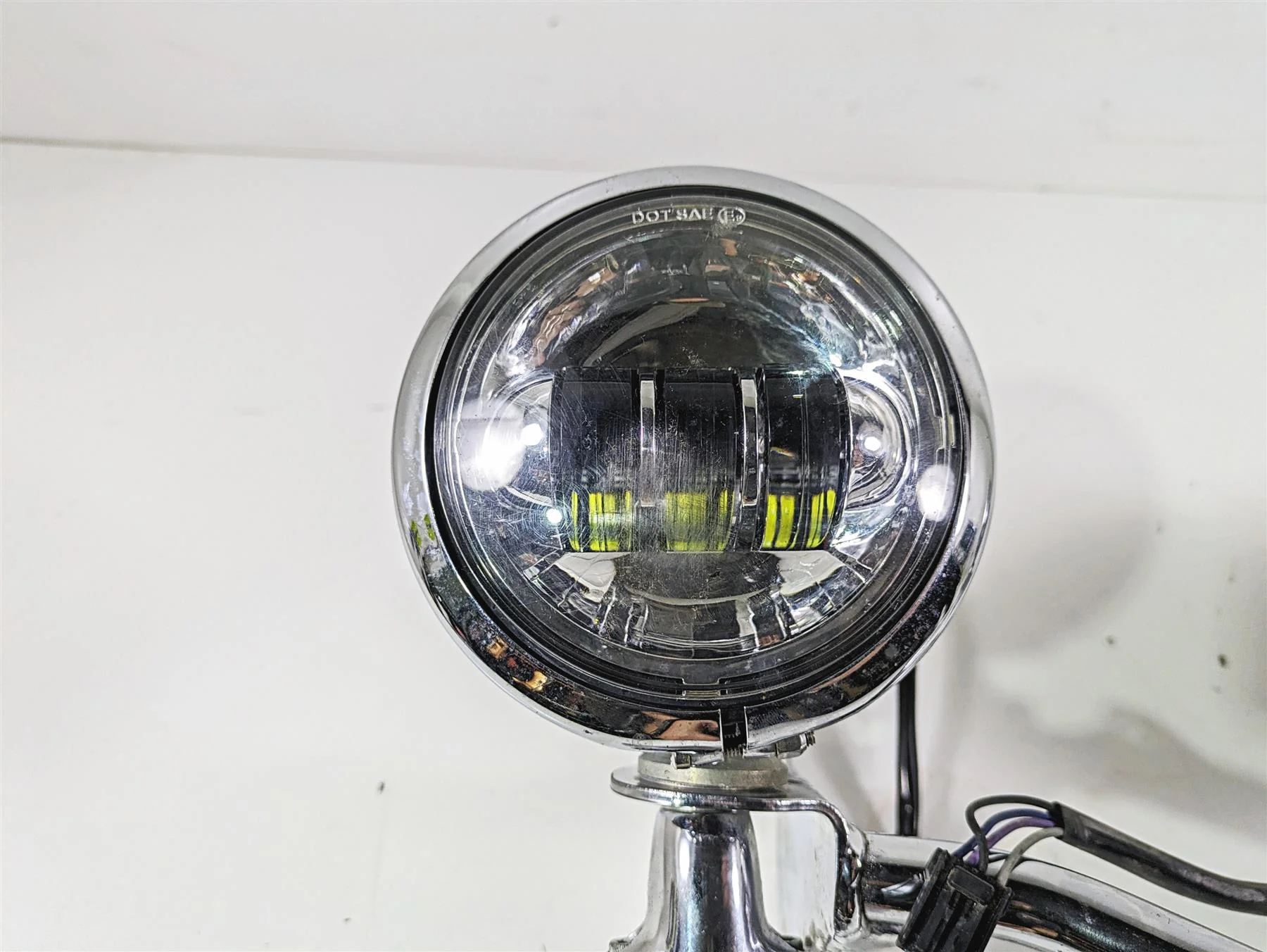 2008 Harley Touring FLHTCU E-Glide 105TH Front Blinker Spot Light Bar 68712-94A - Image 4