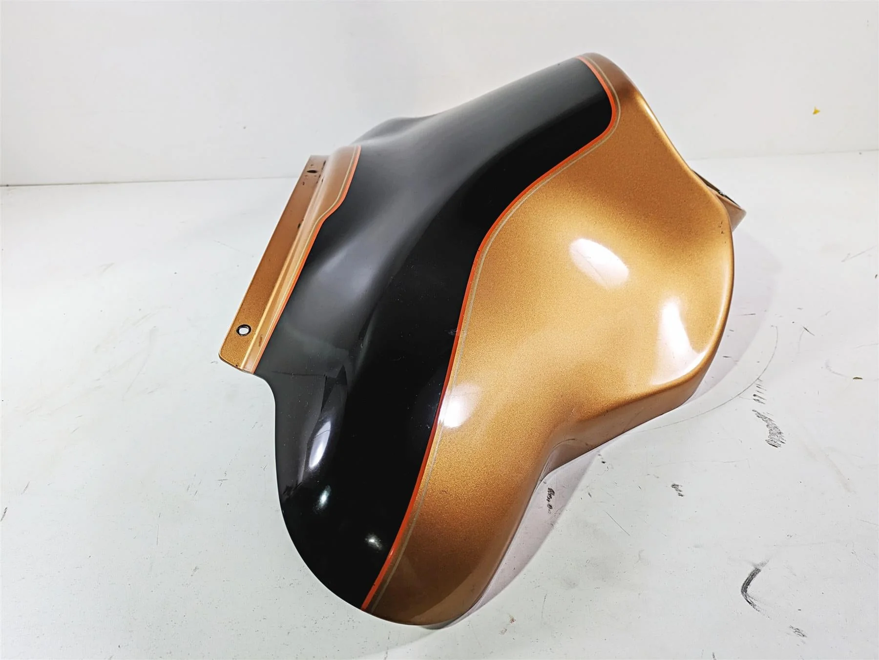 2008 Harley Touring FLHTCU E-Glide 105TH Front Outer Nose Fairing 58236-96 - Image 12