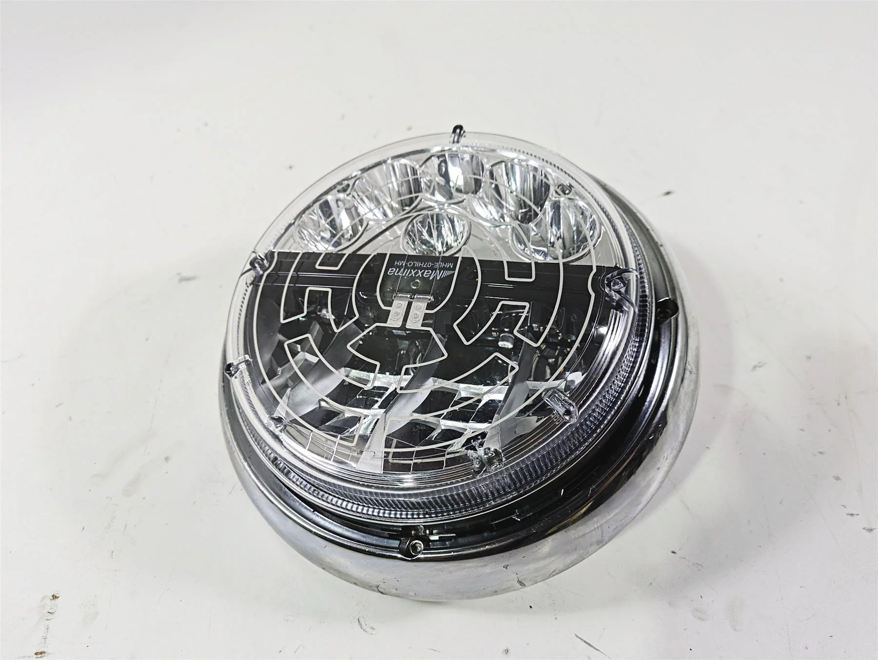2008 Harley Touring FLHTCU E-Glide 105TH Headlight Head Lamp MHLE-07HILO-MH - Image 11