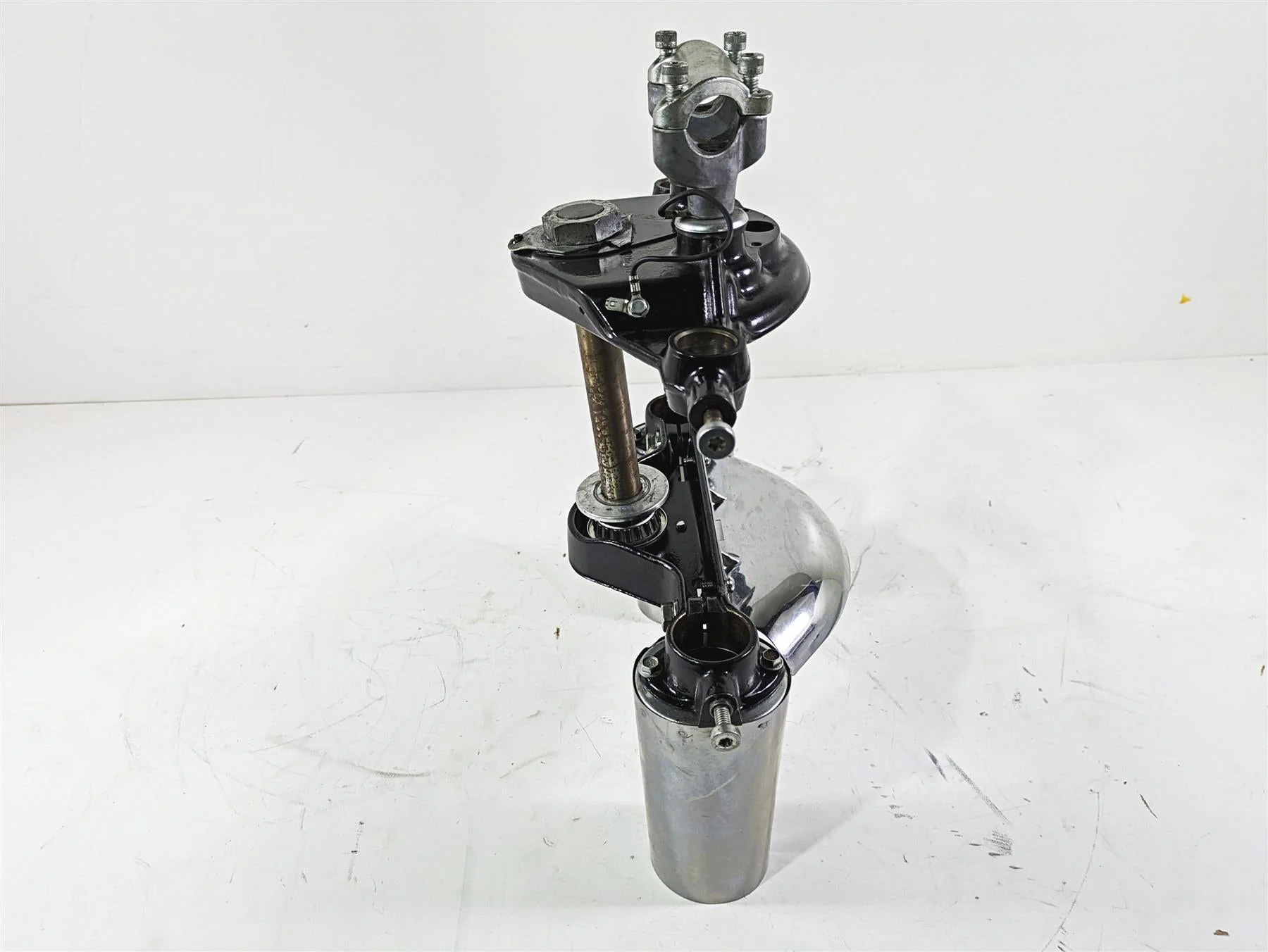 2008 Harley Touring FLHTCU E-Glide 105TH Lower Upper Triple Tree Set 45446-87A - Image 12