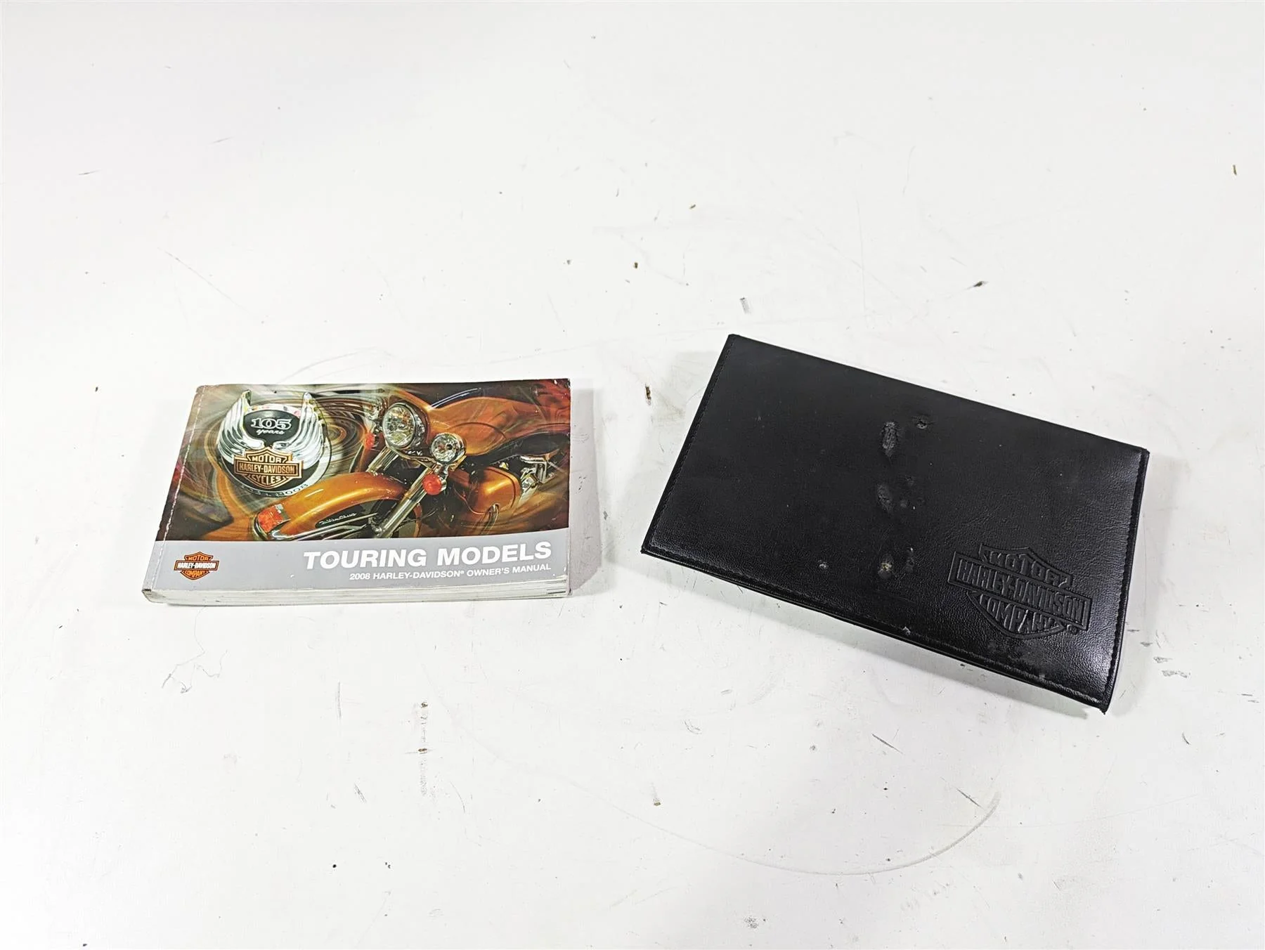 2008 Harley Touring FLHTCU E-Glide 105TH Owners Manual with Pouch 99466-08