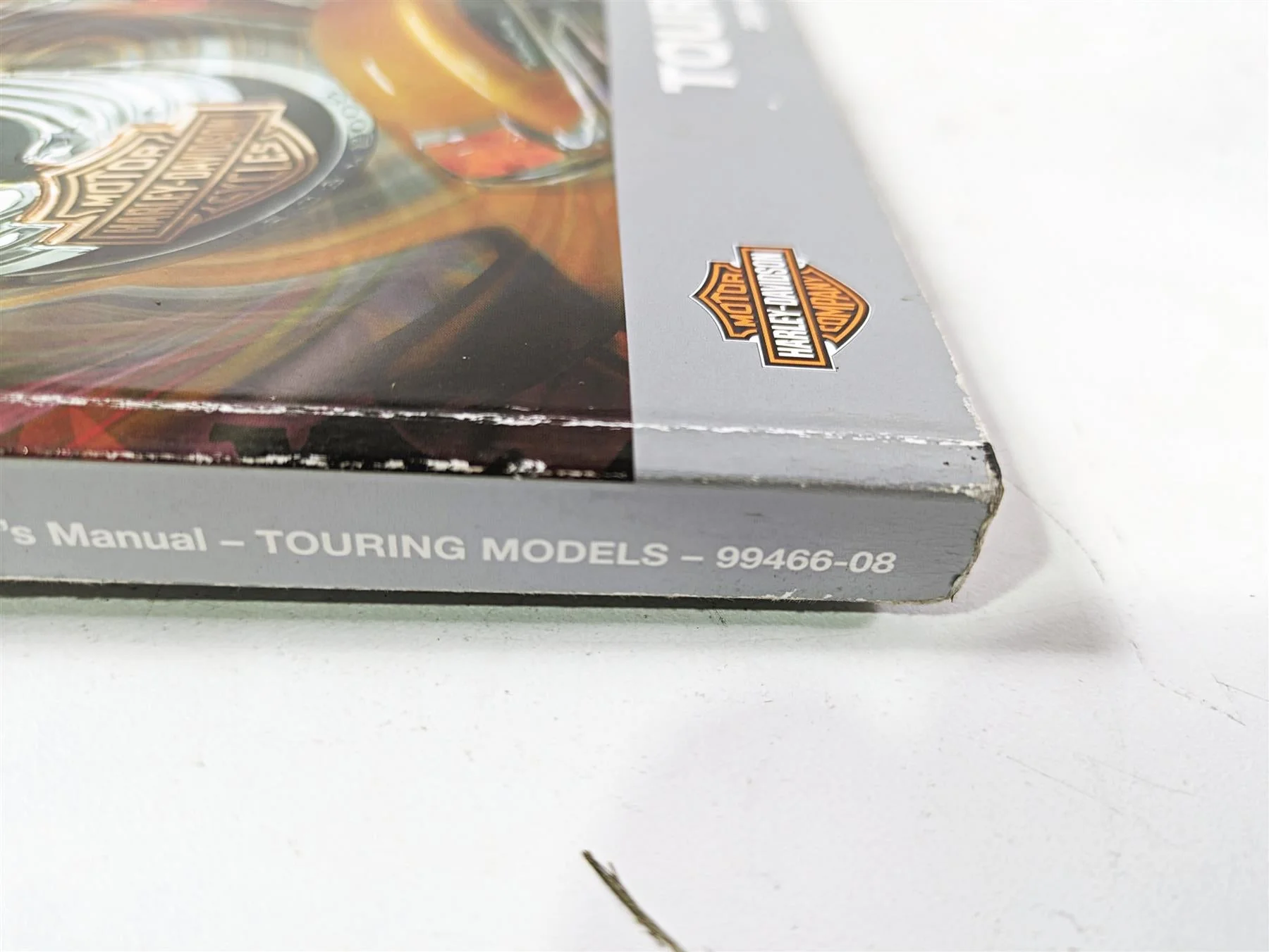 2008 Harley Touring FLHTCU E-Glide 105TH Owners Manual with Pouch 99466-08 - Image 3