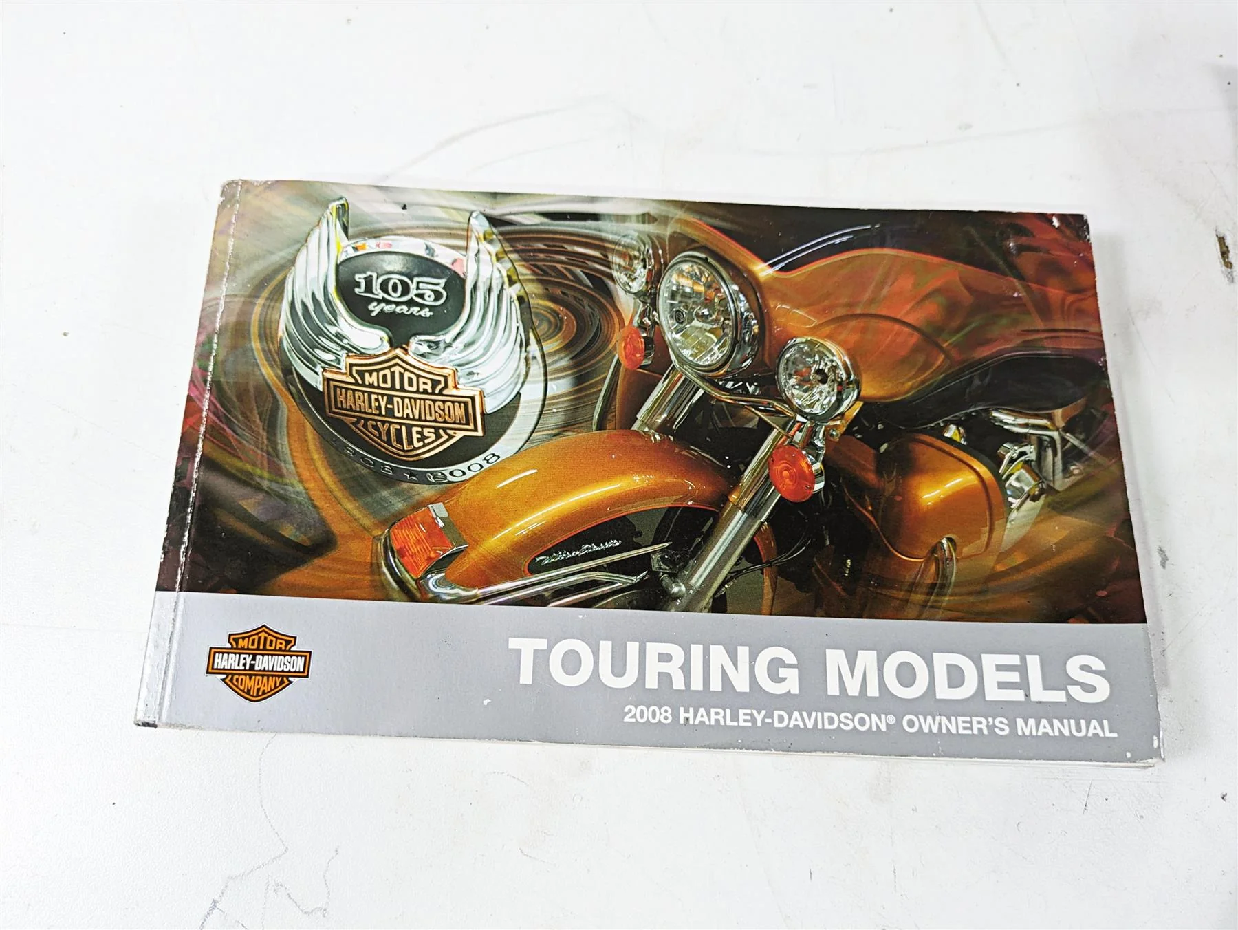 2008 Harley Touring FLHTCU E-Glide 105TH Owners Manual with Pouch 99466-08 - Image 5