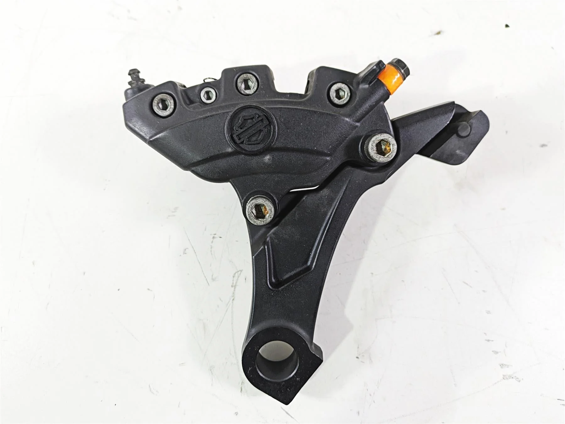 2008 Harley Touring FLHTCU E-Glide 105TH Rear Brake Caliper 44080-08C - Image 6