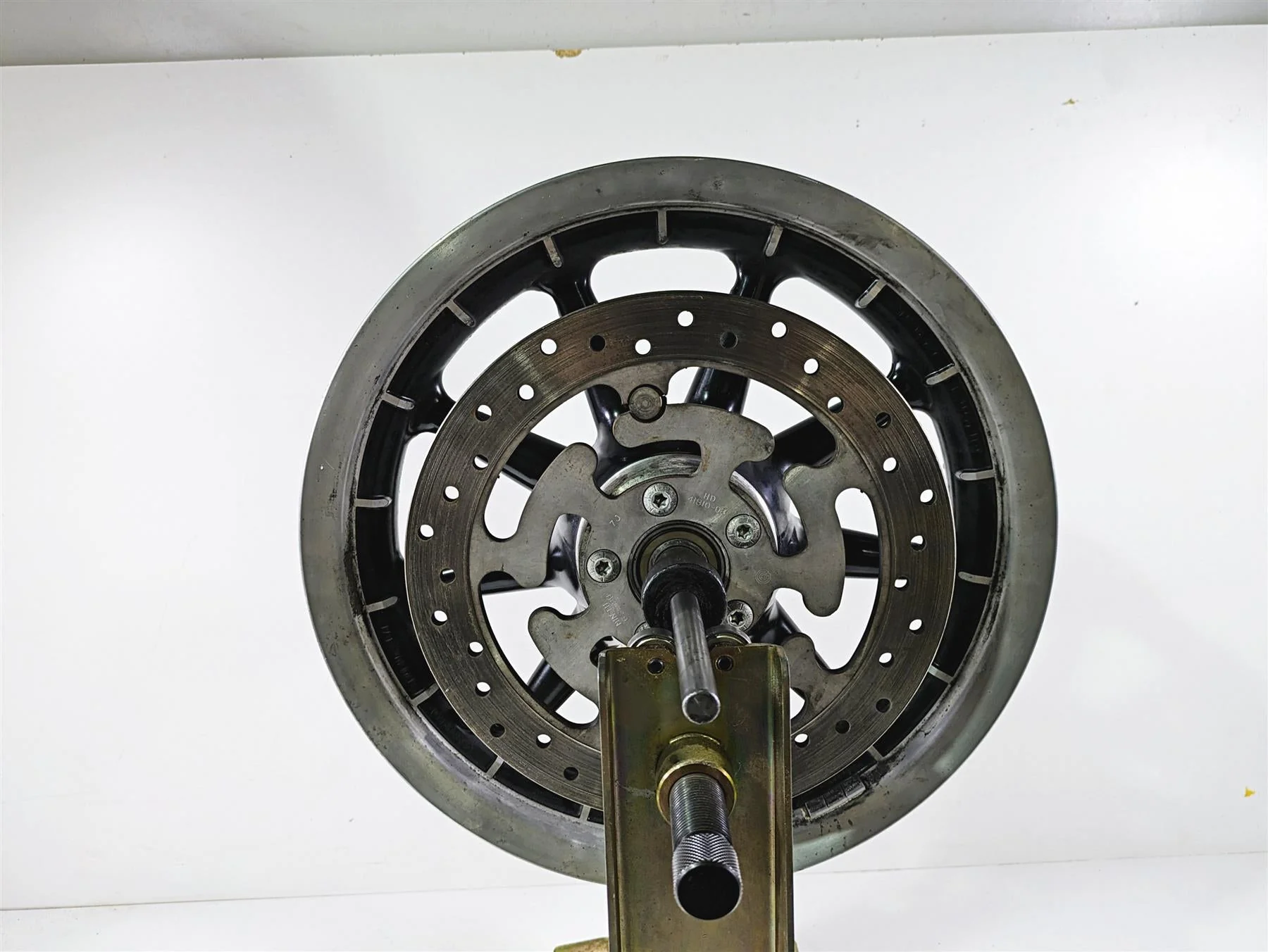 2008 Harley Touring FLHTCU E-Glide 105TH Rear Wheel Rim 9 Spoke 16x3 43402-00B - Image 12