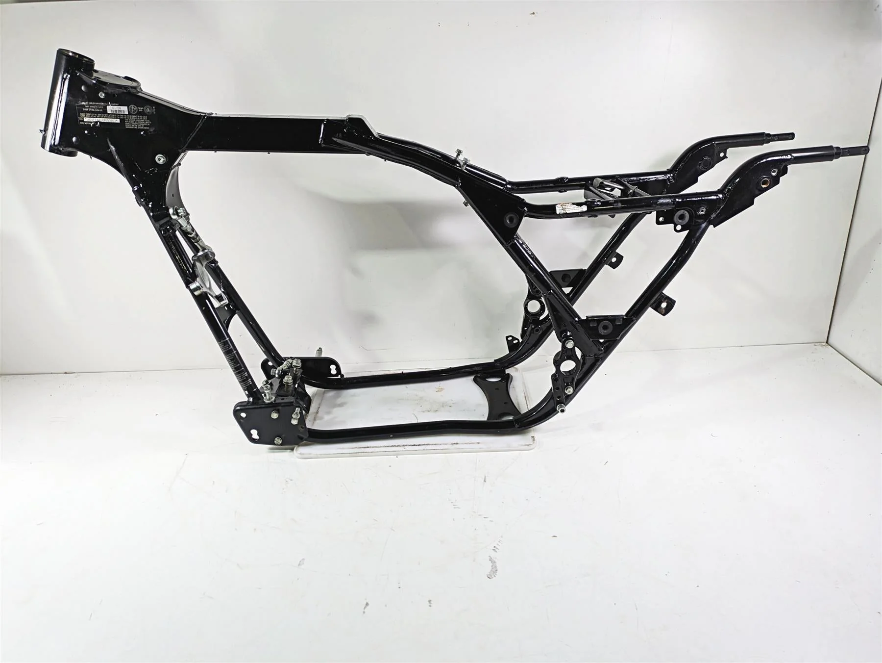 2008 Harley Touring FLHTCU E-Glide 105TH Straight Main Frame Chassis With Clean North Dakota Title47900-08BHP - Image 3