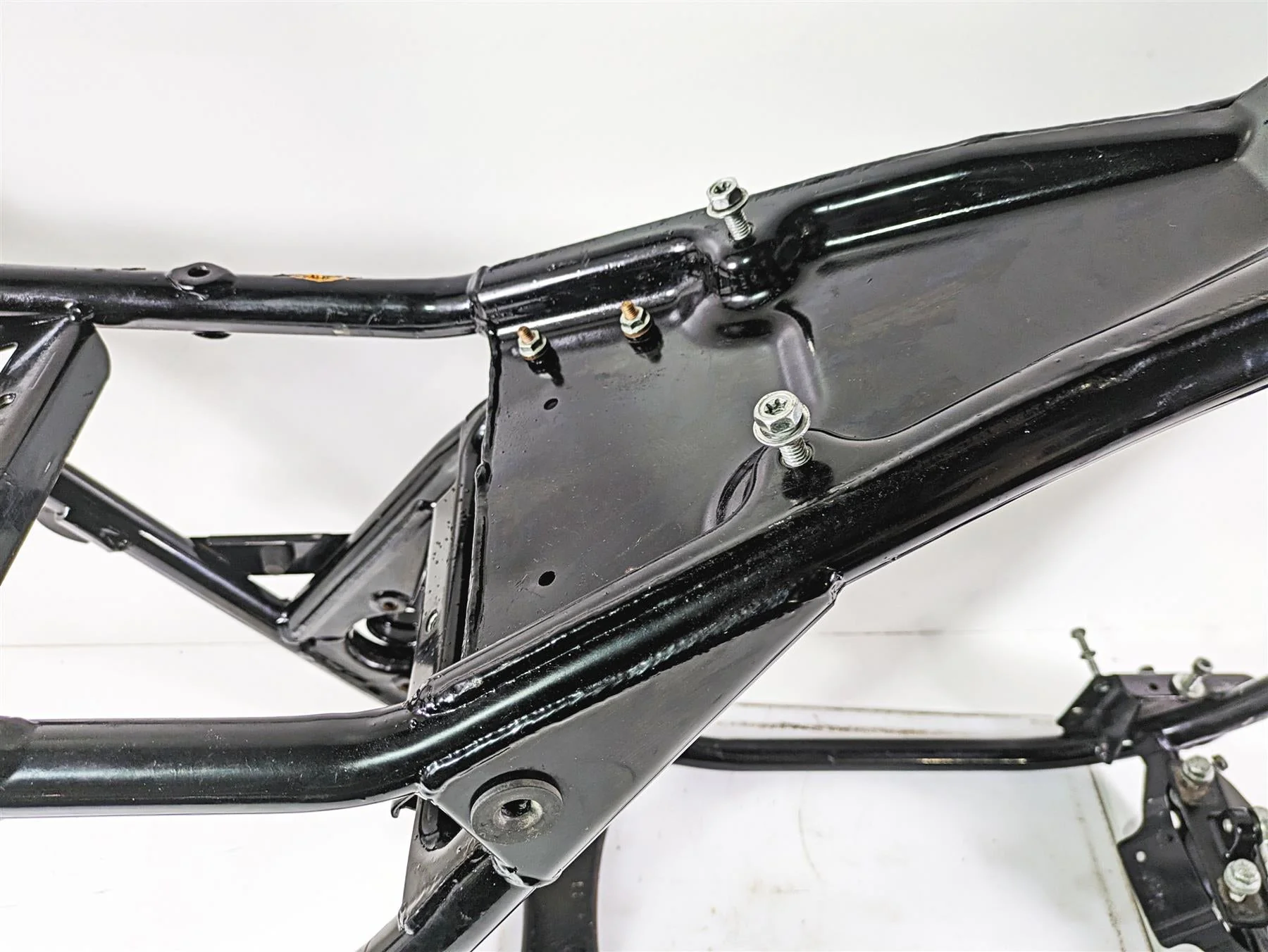 2008 Harley Touring FLHTCU E-Glide 105TH Straight Main Frame Chassis With Clean North Dakota Title47900-08BHP - Image 5