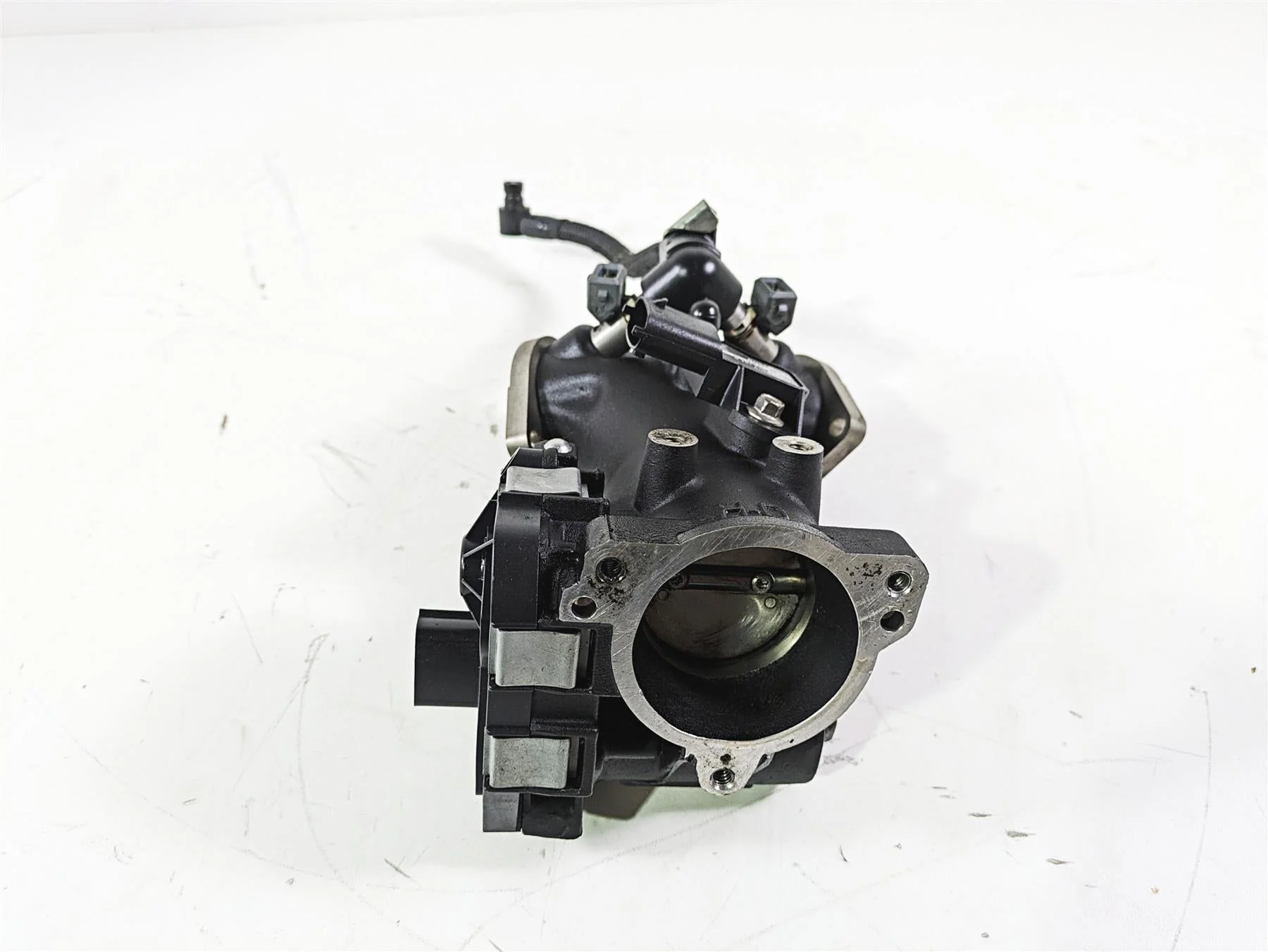 2008 Harley Touring FLHTCU E-Glide 105TH Throttle Body Fuel Injection 27200003 - Image 2
