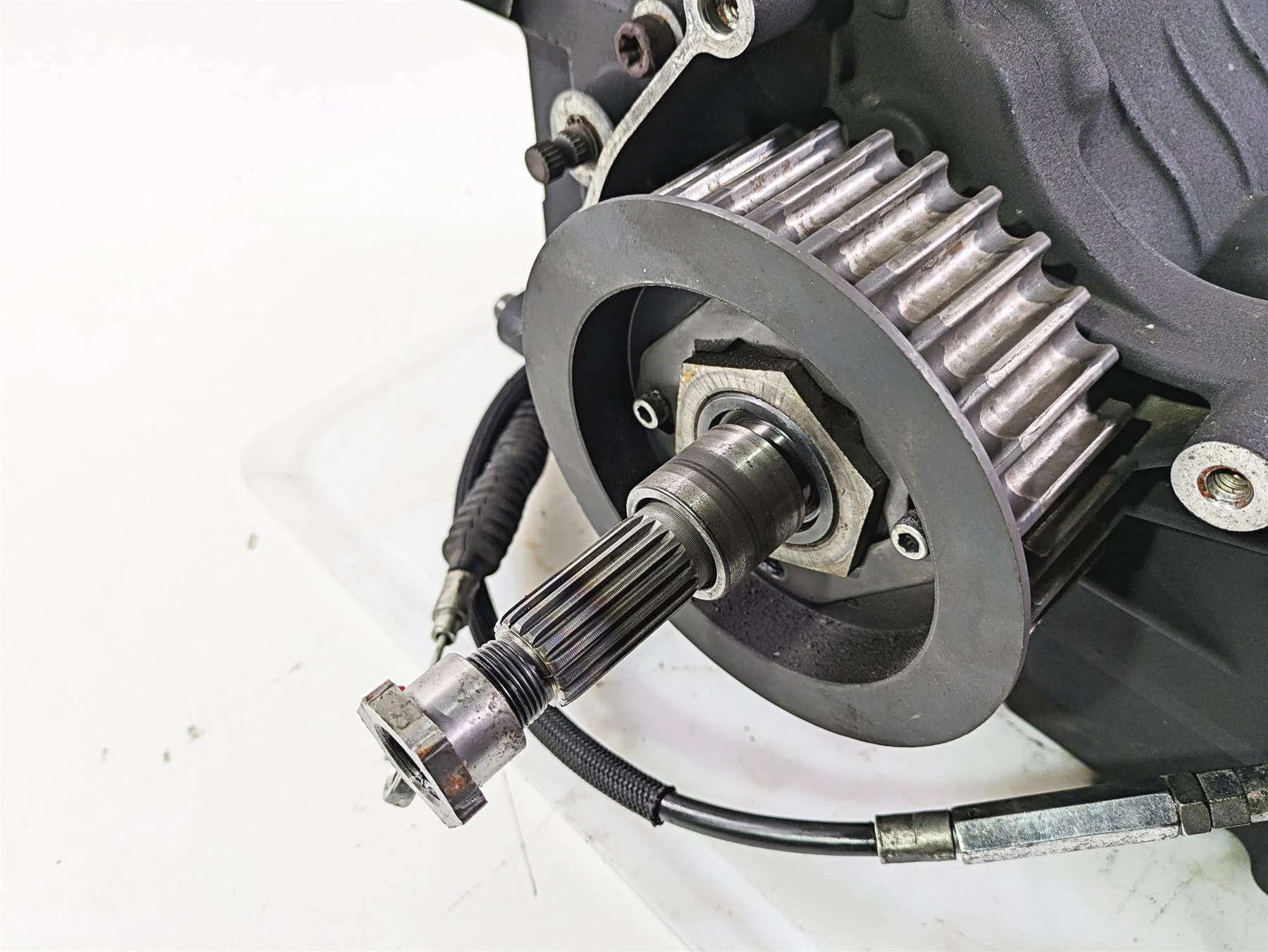 2008 Harley Touring FLHTP Electra Glide 6-Sp Transmission Gear Box 35k 33162-07A - Image 10
