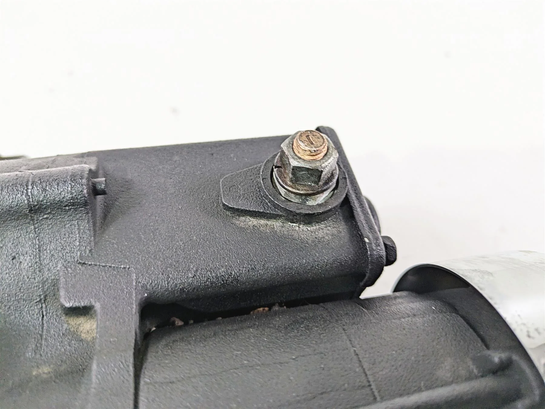 2008 Harley Touring FLHTP Electra Glide Engine Starter Motor + Cover 31618-06A - Image 10