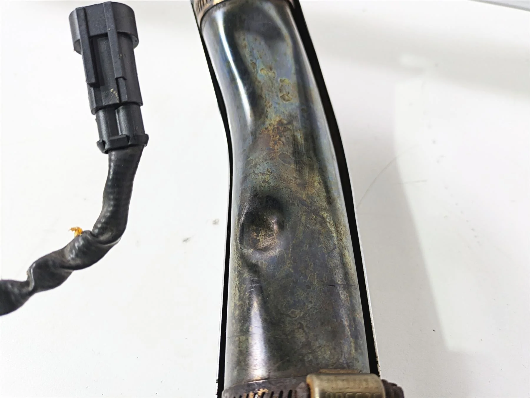 2008 Harley Touring FLHTP Electra Glide Exhaust Header Manifold Set 65626-07B - Image 6