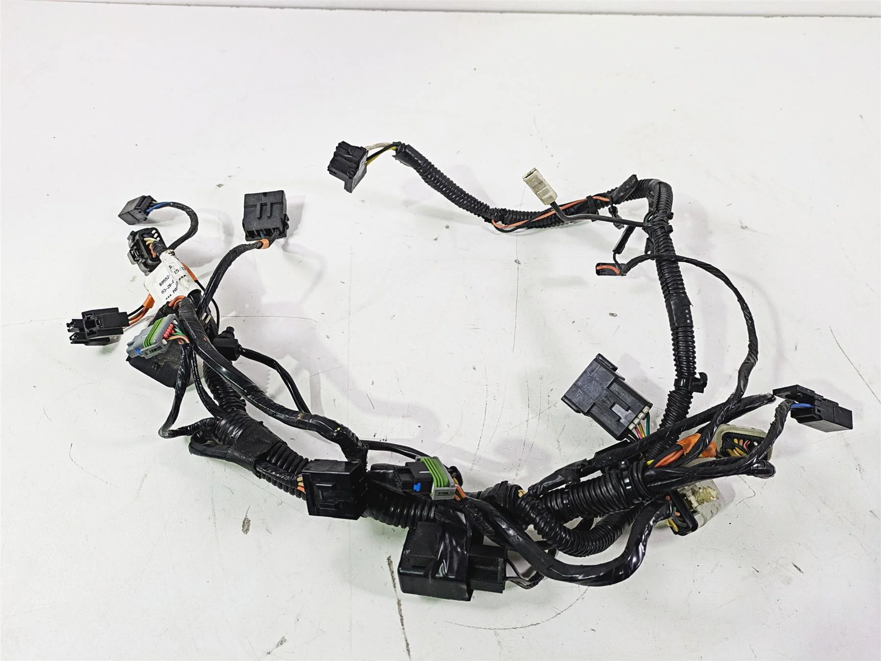 2008 Harley Touring FLHTP Electra Glide Front Fairing Wiring Harness 69552-08