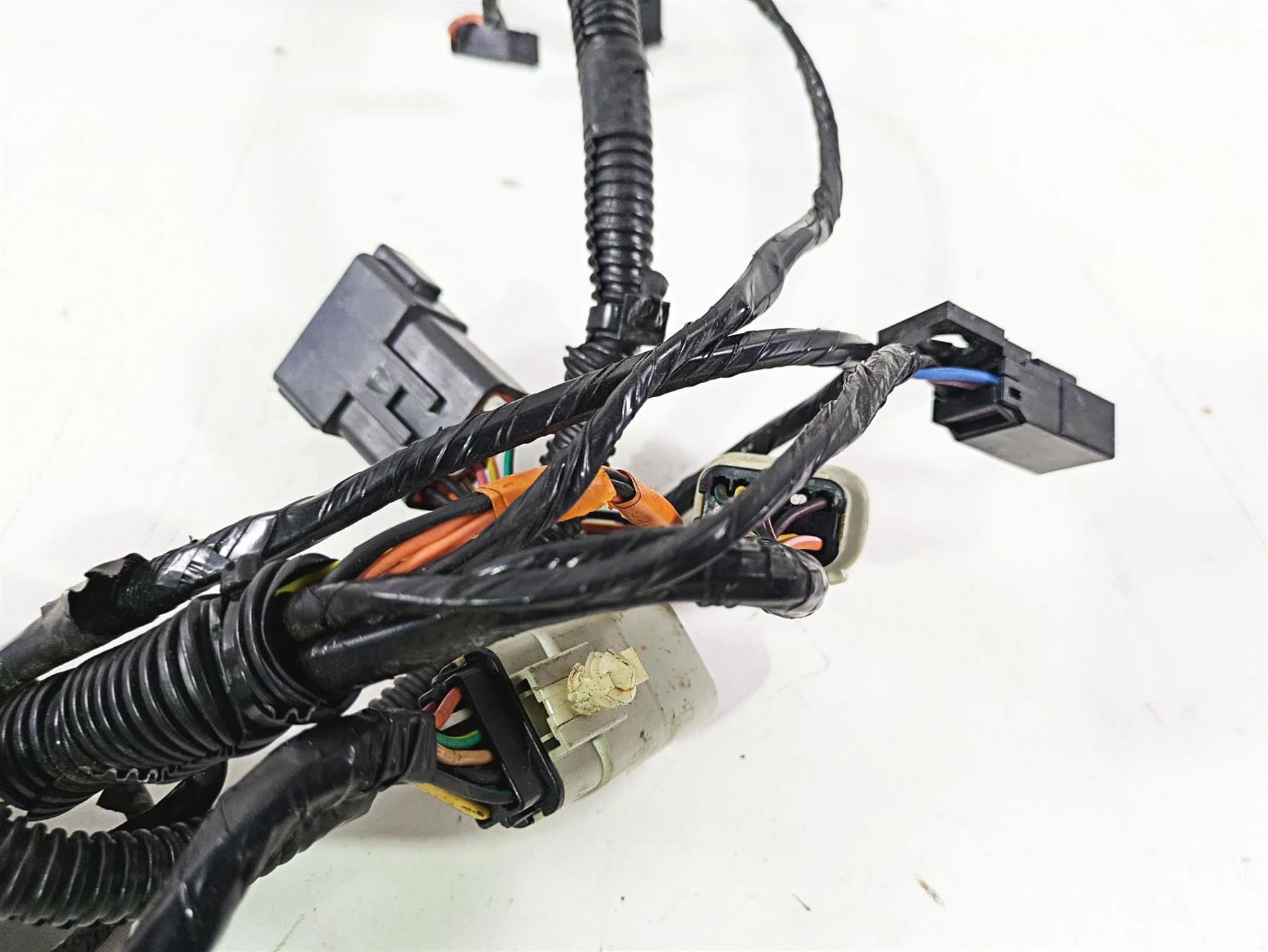 2008 Harley Touring FLHTP Electra Glide Front Fairing Wiring Harness 69552-08 - Image 2