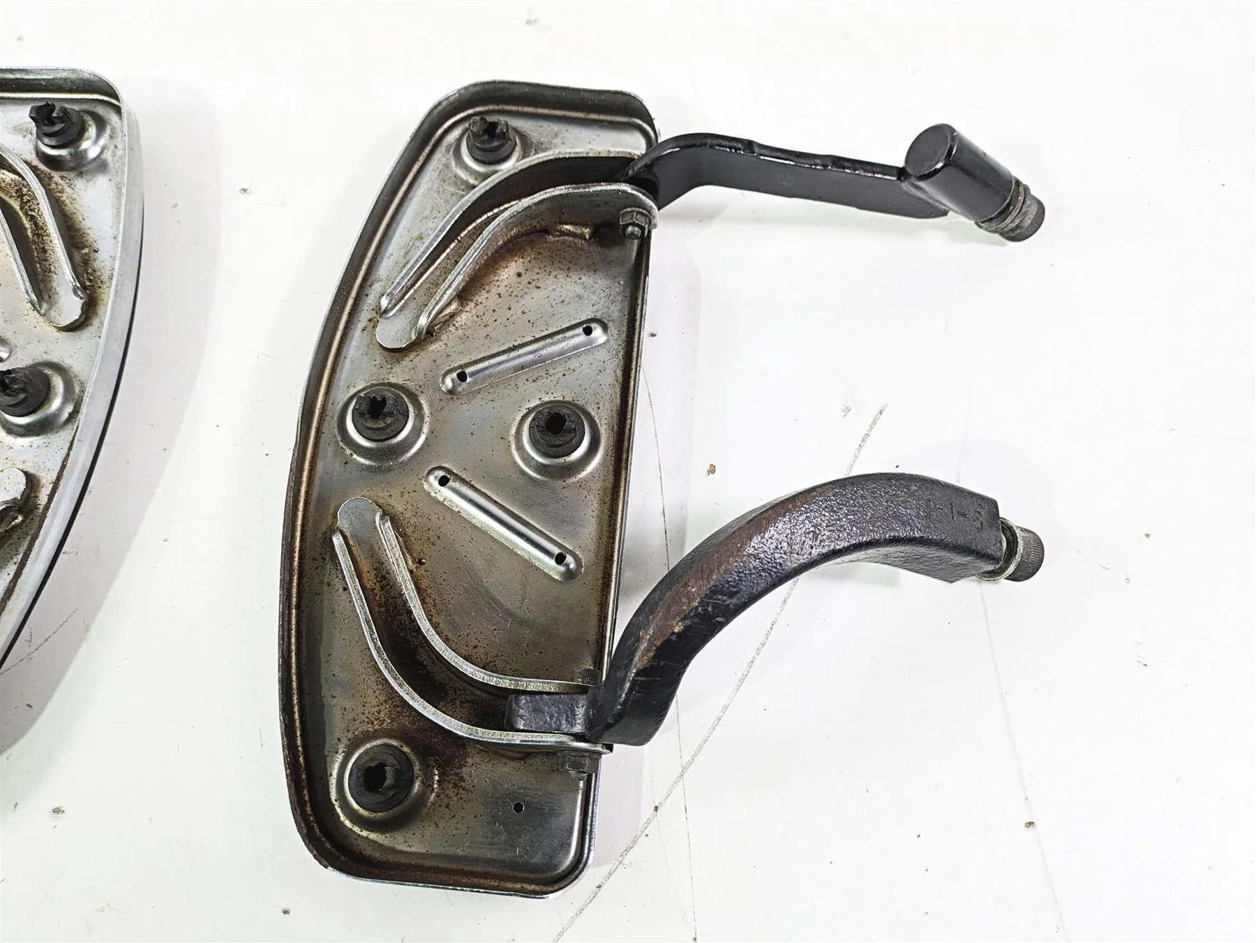 2008 Harley Touring FLHTP Electra Glide Front Foot Floor Board Set 50621-06A - Image 10