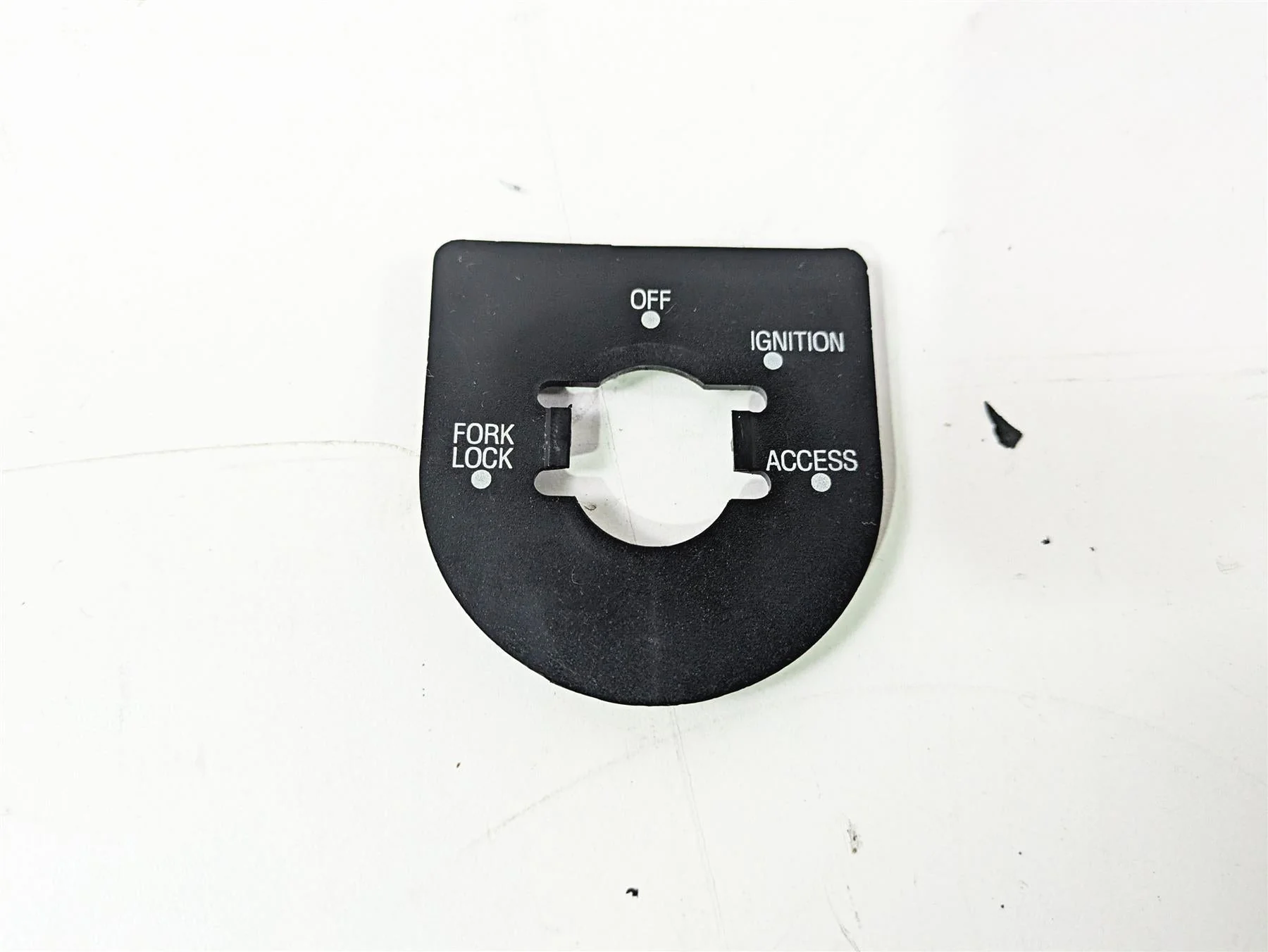 2008 Harley Touring FLHTP Electra Glide Ignition Switch Cover Fairing 58510-96 - Image 6