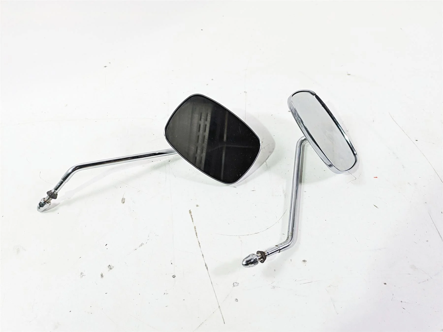 2008 Harley Touring FLHTP Electra Glide Rear View Mirror Set 91904-86A 91902-86A - Image 12