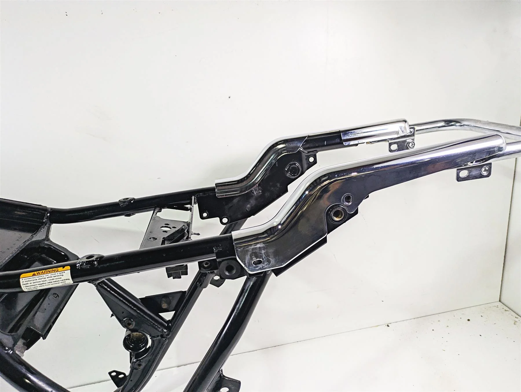 2008 Harley Touring FLHTP Electra Glide Straight Main Frame Chassis With Clean Texas Title 47900-08BHP - Image 11
