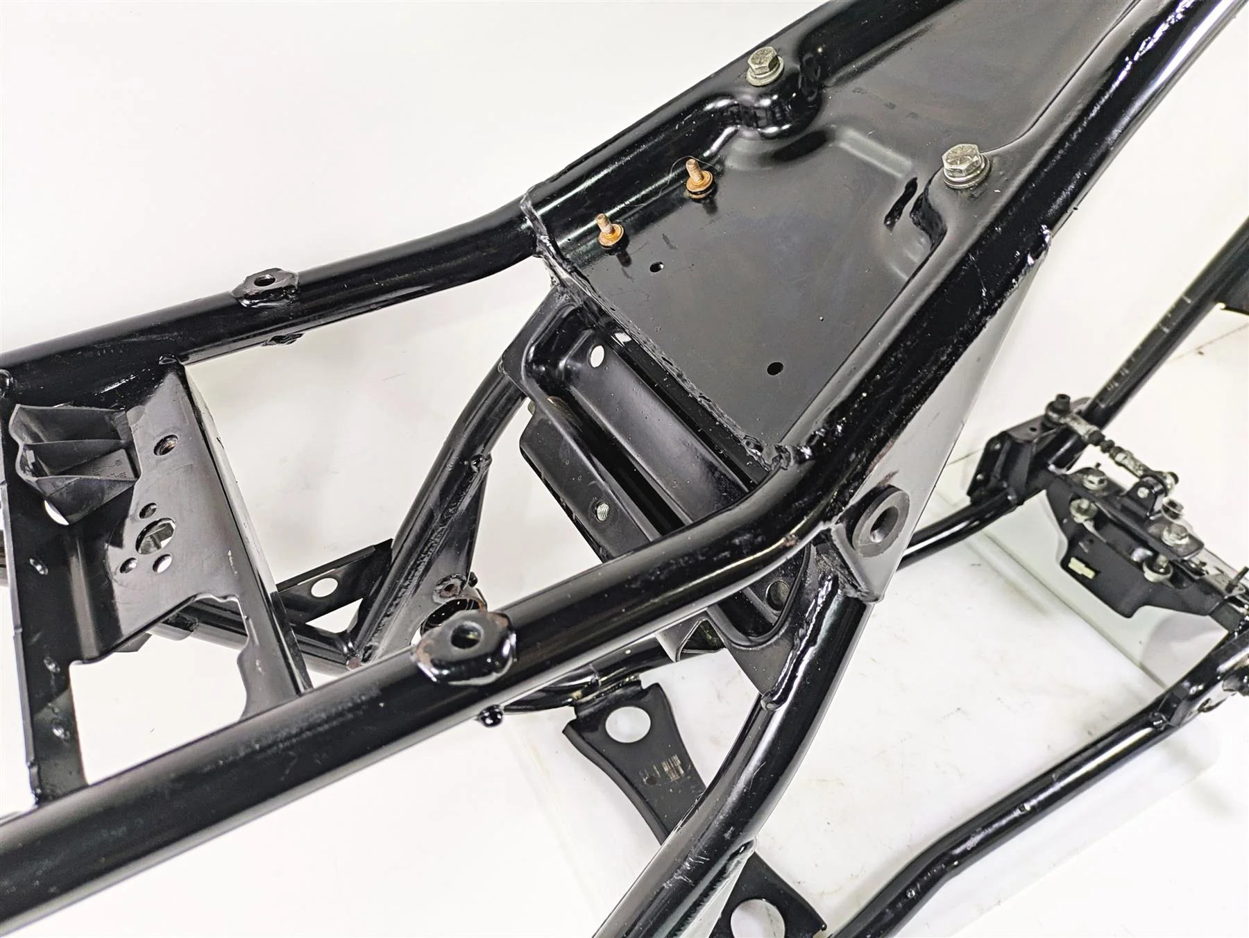2008 Harley Touring FLHTP Electra Glide Straight Main Frame Chassis With Clean Texas Title 47900-08BHP - Image 6