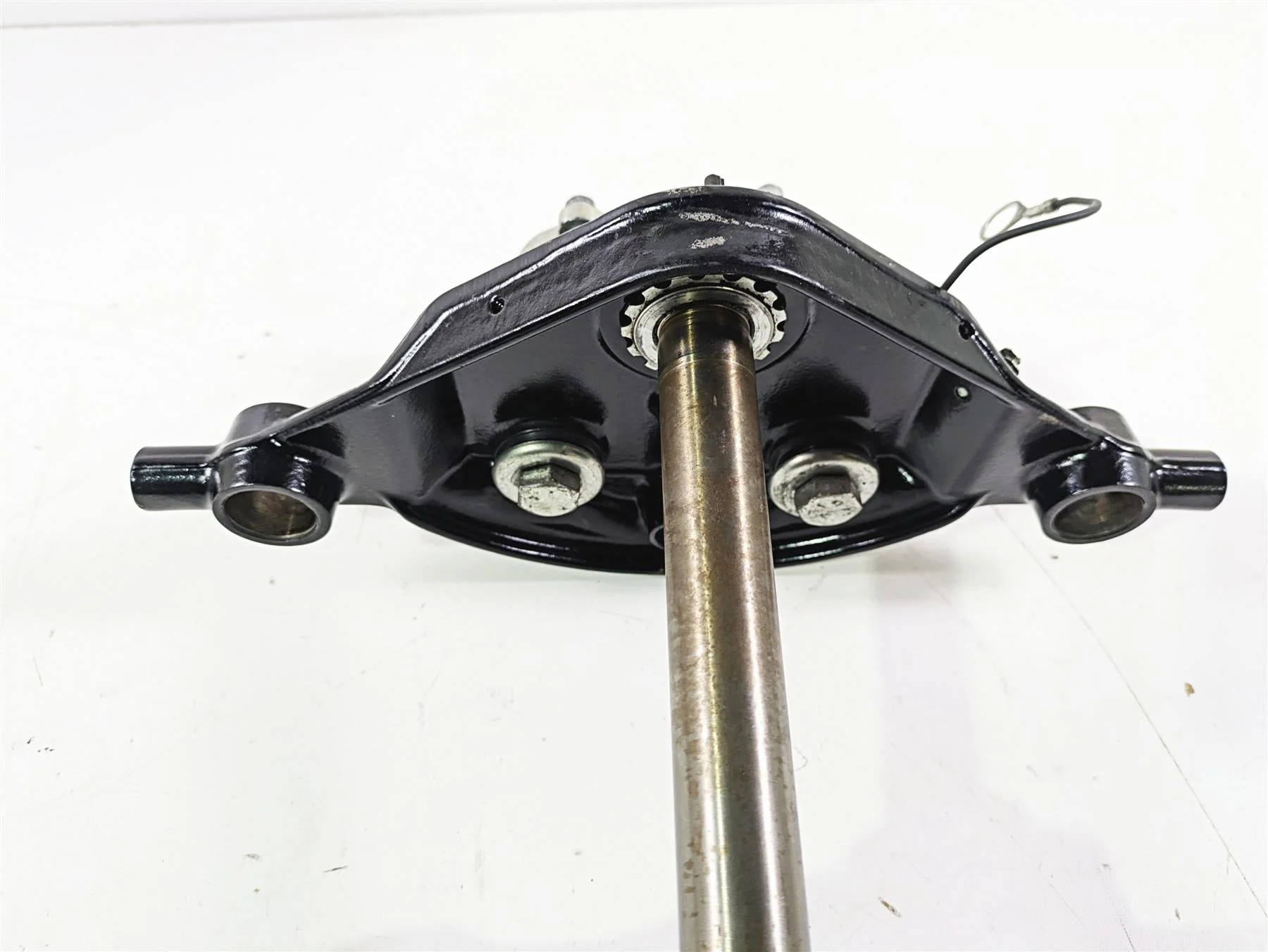 2008 Harley Touring FLHTP Electra Glide Upper Lower Triple Tree 41mm 45446-87A - Image 12