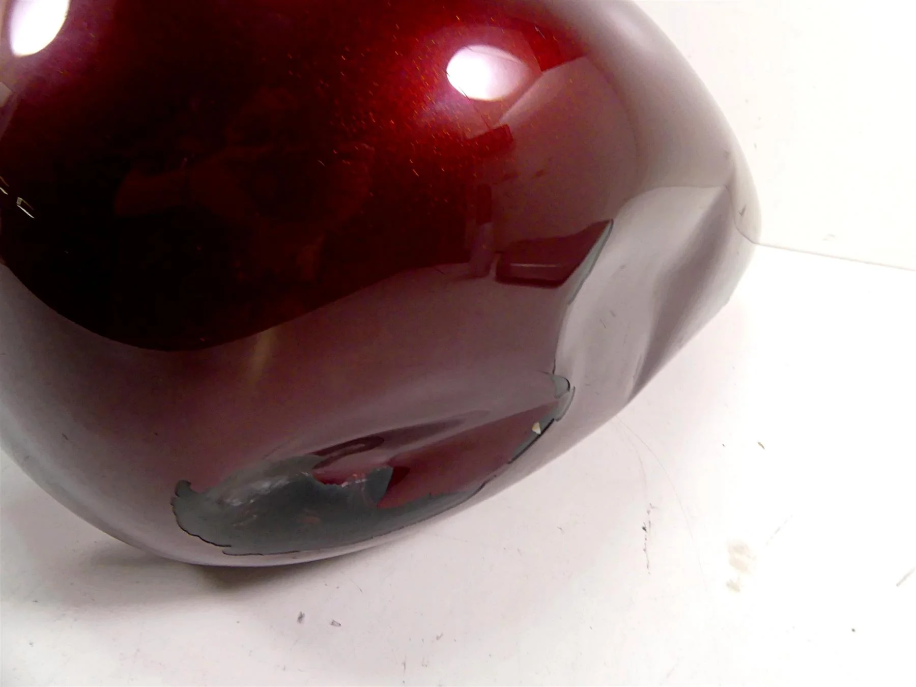 2008 Harley Touring FLHX Street Glide Fuel Gas Petrol Tank - Dented 61356-08 - Image 6