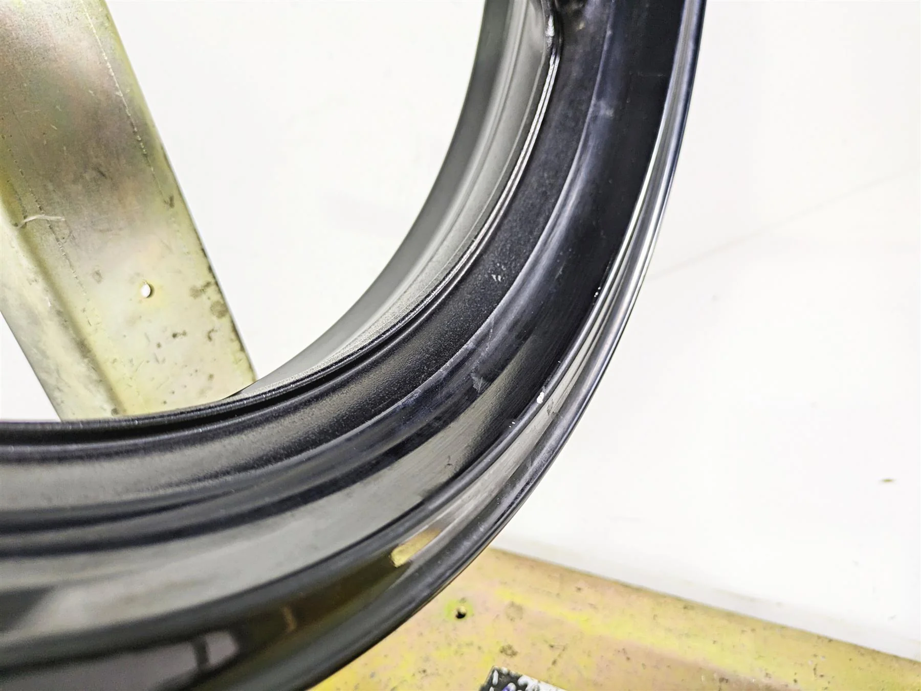 2008 Honda CBR1000RR SC59 17x3.5 Front Wheel Rim - Dent 44650-MFL-000ZA - Image 9
