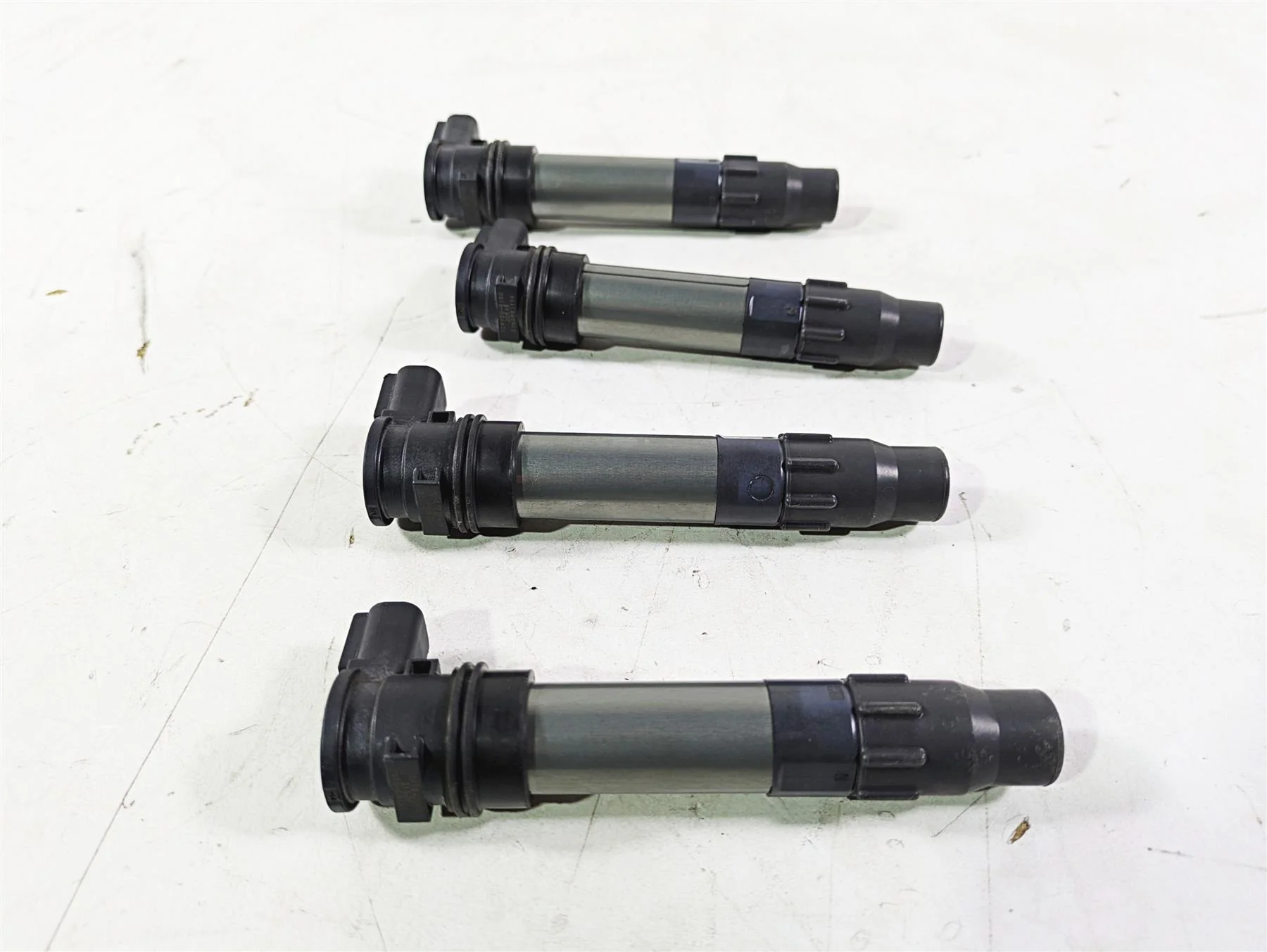 2008 Honda CBR1000RR SC59 Denso Ignition Coil Set 32102-MFL-000 30700-MFL-003 - Image 3