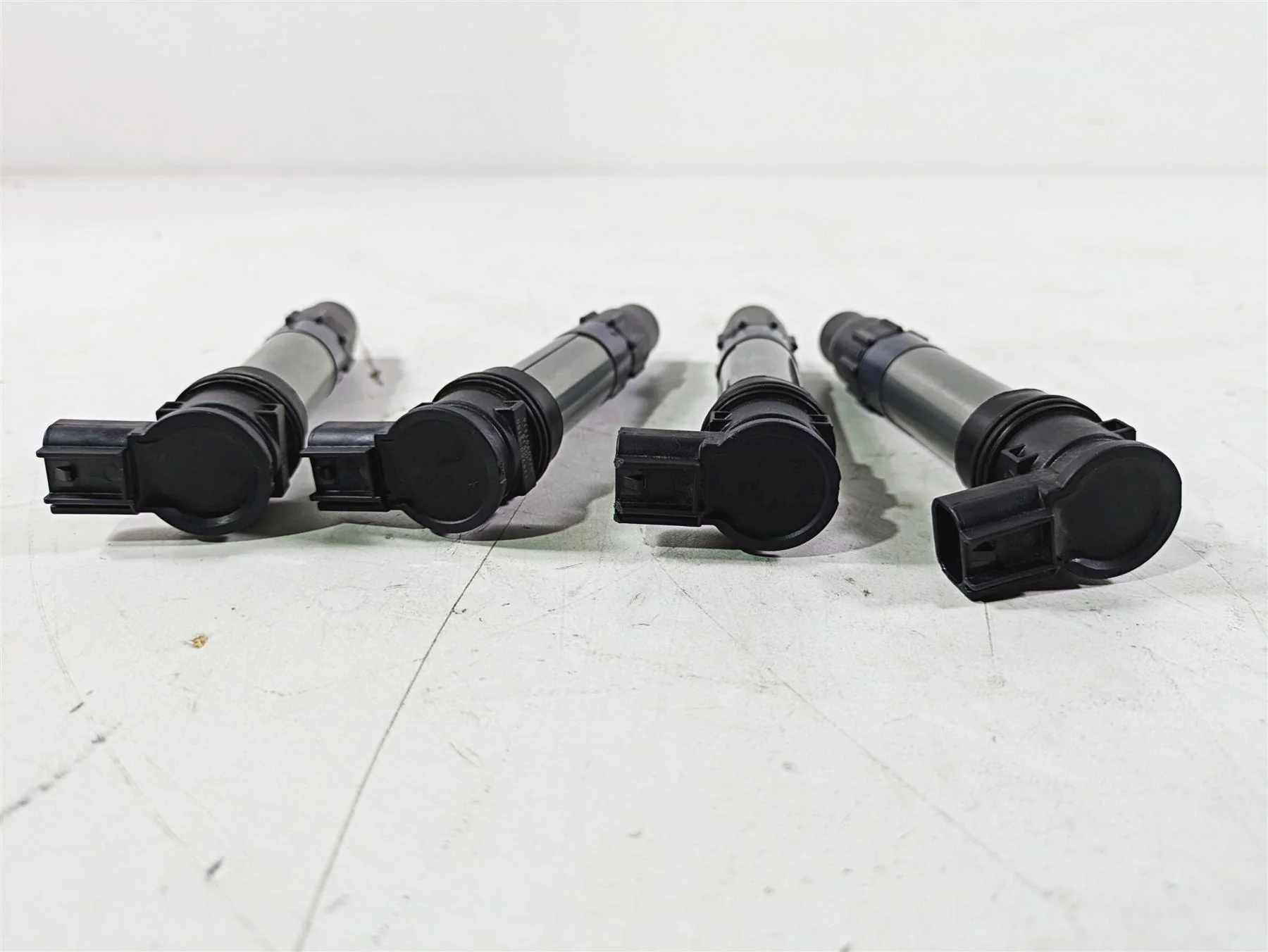 2008 Honda CBR1000RR SC59 Denso Ignition Coil Set 32102-MFL-000 30700-MFL-003 - Image 4