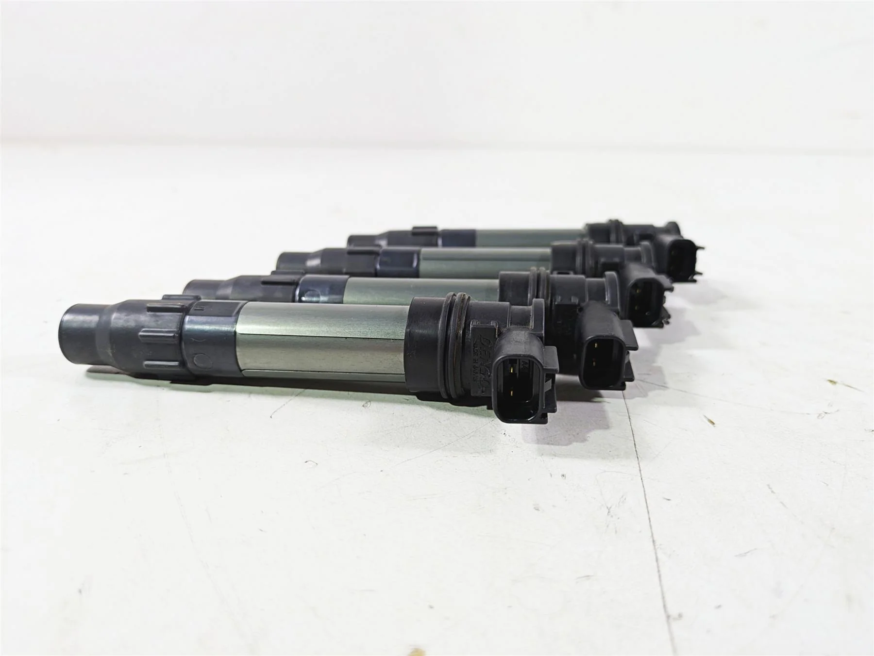 2008 Honda CBR1000RR SC59 Denso Ignition Coil Set 32102-MFL-000 30700-MFL-003 - Image 5