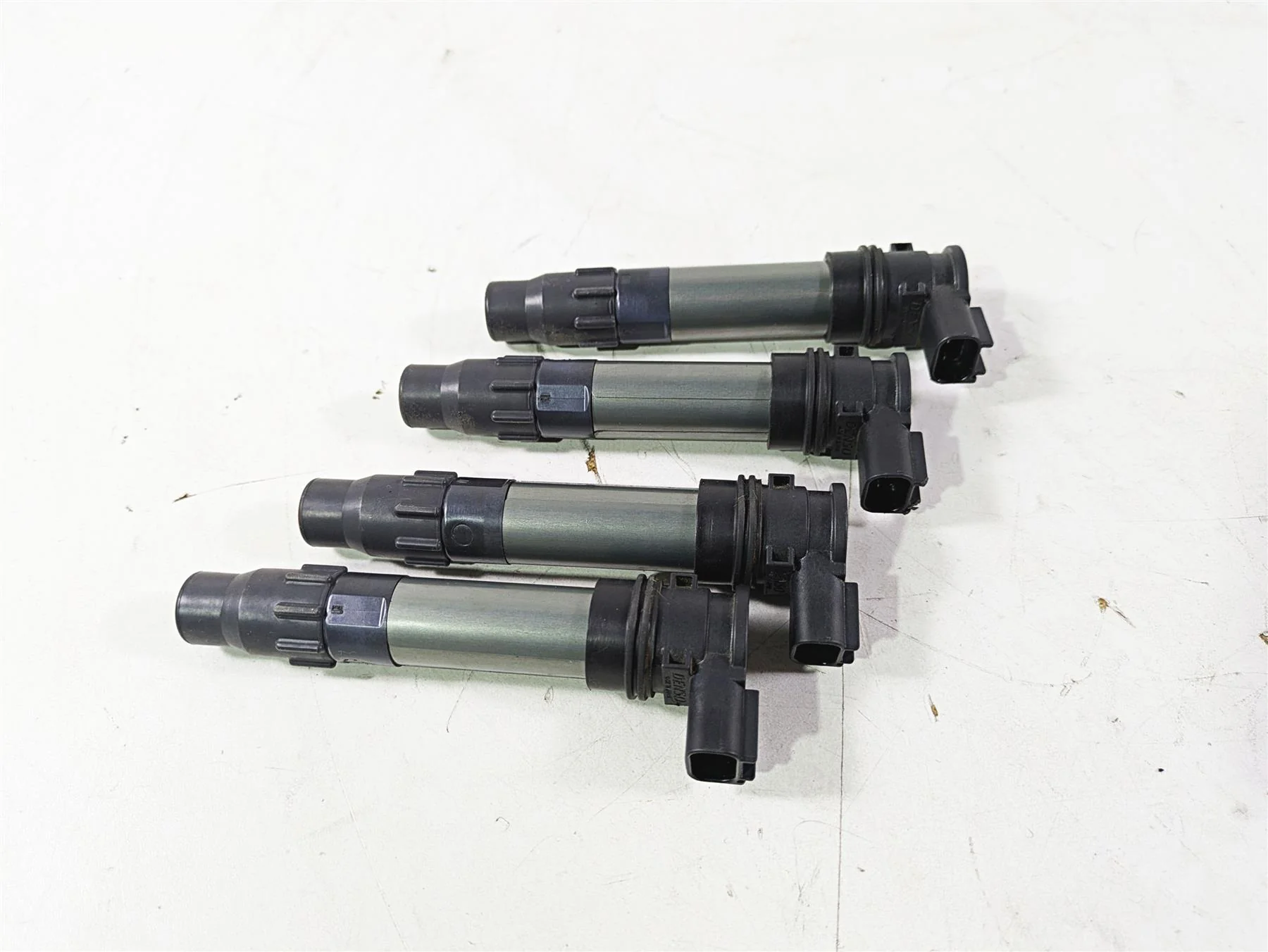 2008 Honda CBR1000RR SC59 Denso Ignition Coil Set 32102-MFL-000 30700-MFL-003 - Image 6
