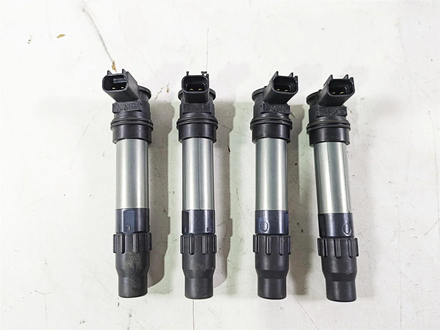 2008 Honda CBR1000RR SC59 Denso Ignition Coil Set 32102-MFL-000 30700-MFL-003 - Image 8